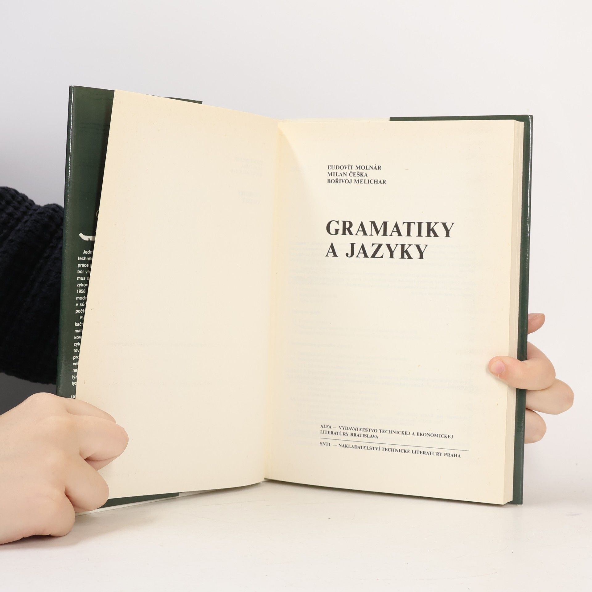 B. Melichar Gramatiky a jazyky