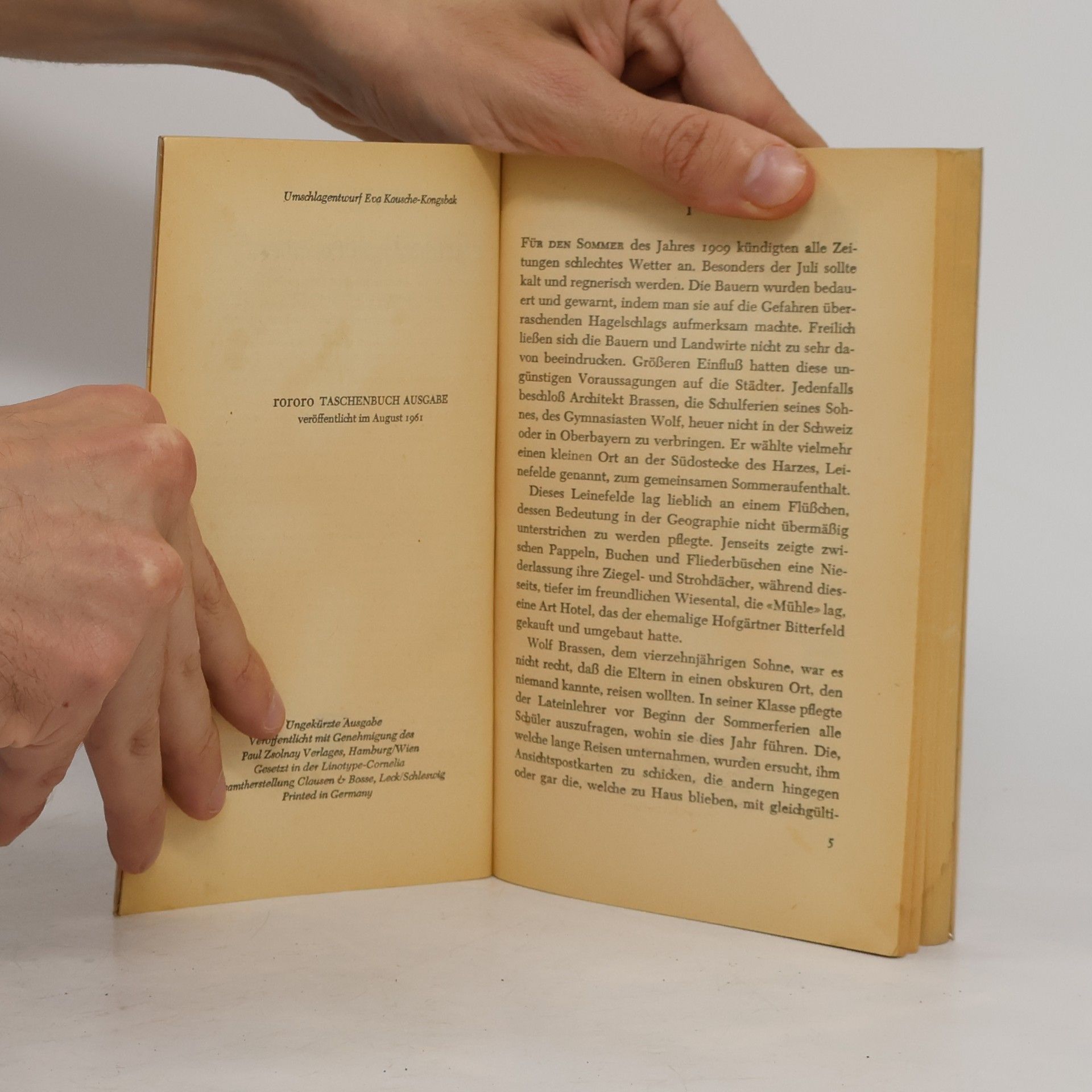 Frank Thiess Abschied vom Paradies
