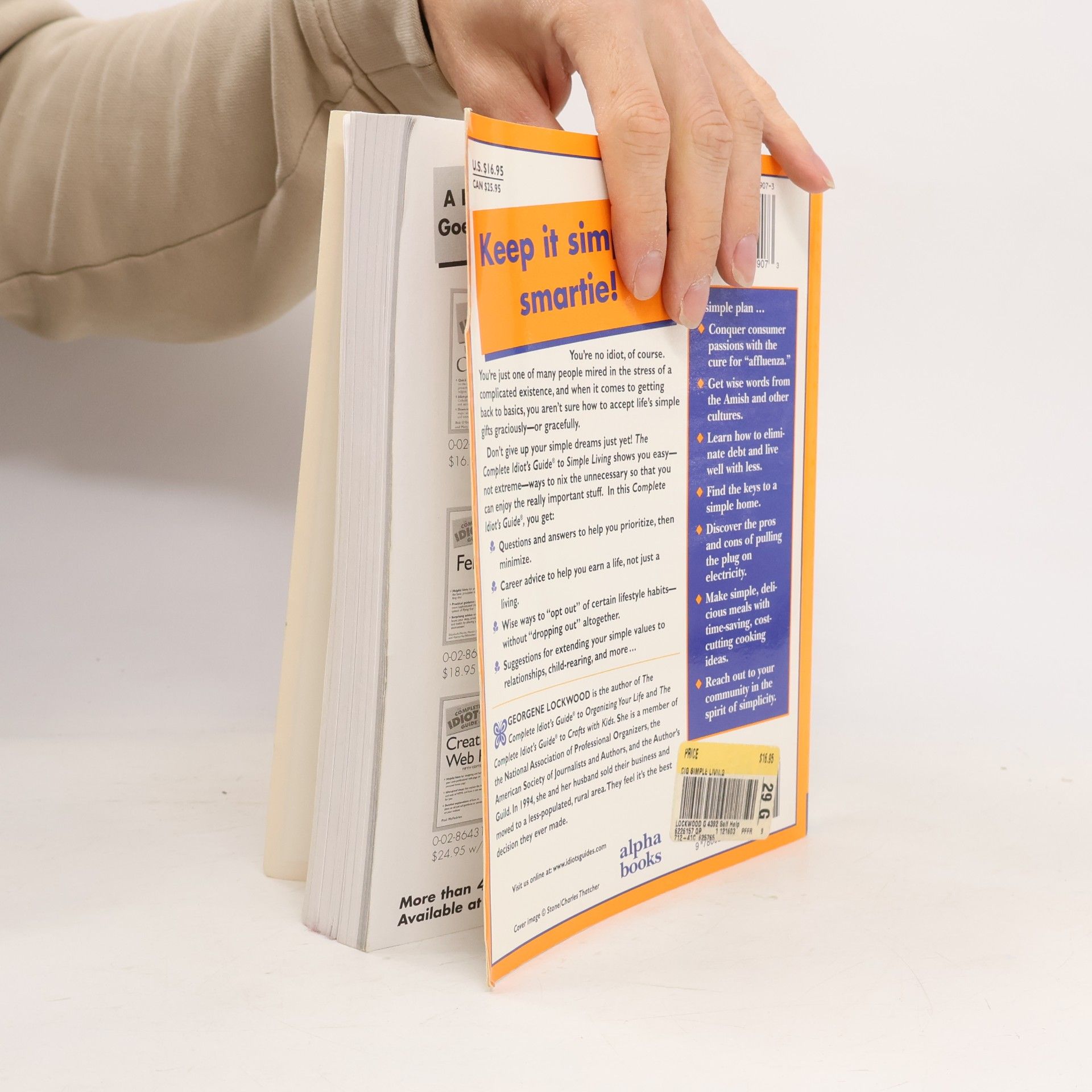 Georgene Lockwood The Complete Idiot's Guide to Simple Living