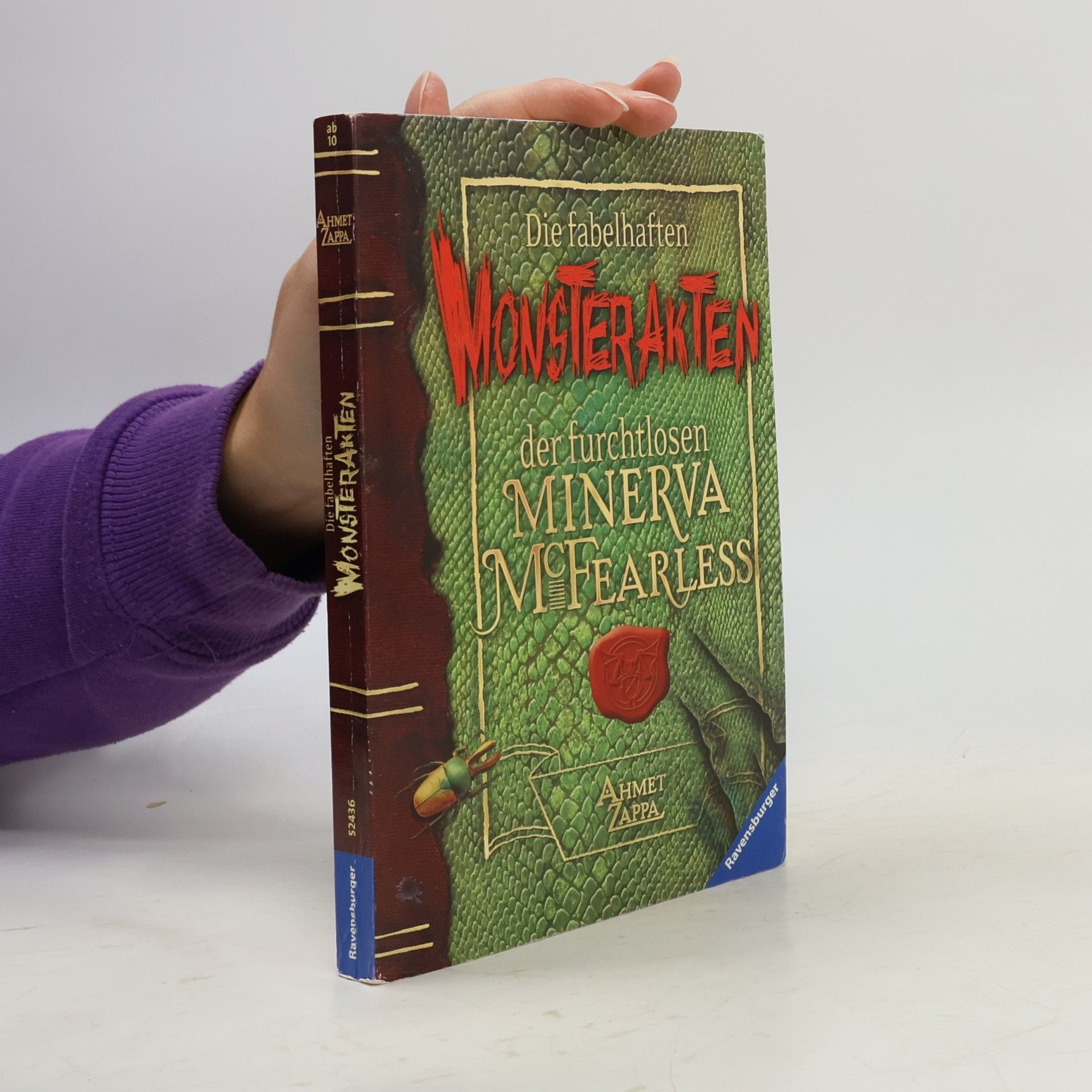 Ahmet Zappa Die fabelhaften Monsterakten der furchtlosen Minerva McFearless
