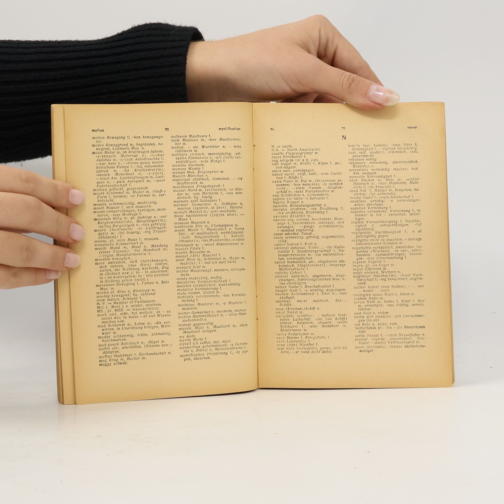 A. PH. Krauszler Kurzwörterbuch Englisch-Deutsch, Deutsch-Englisch