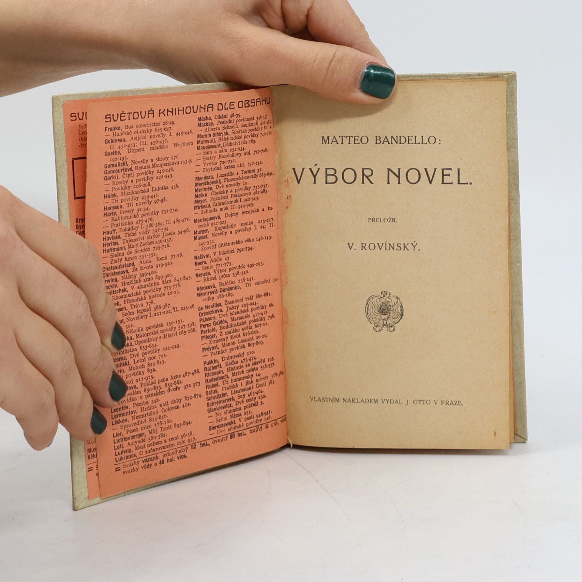 Matteo Bandello Výbor novel