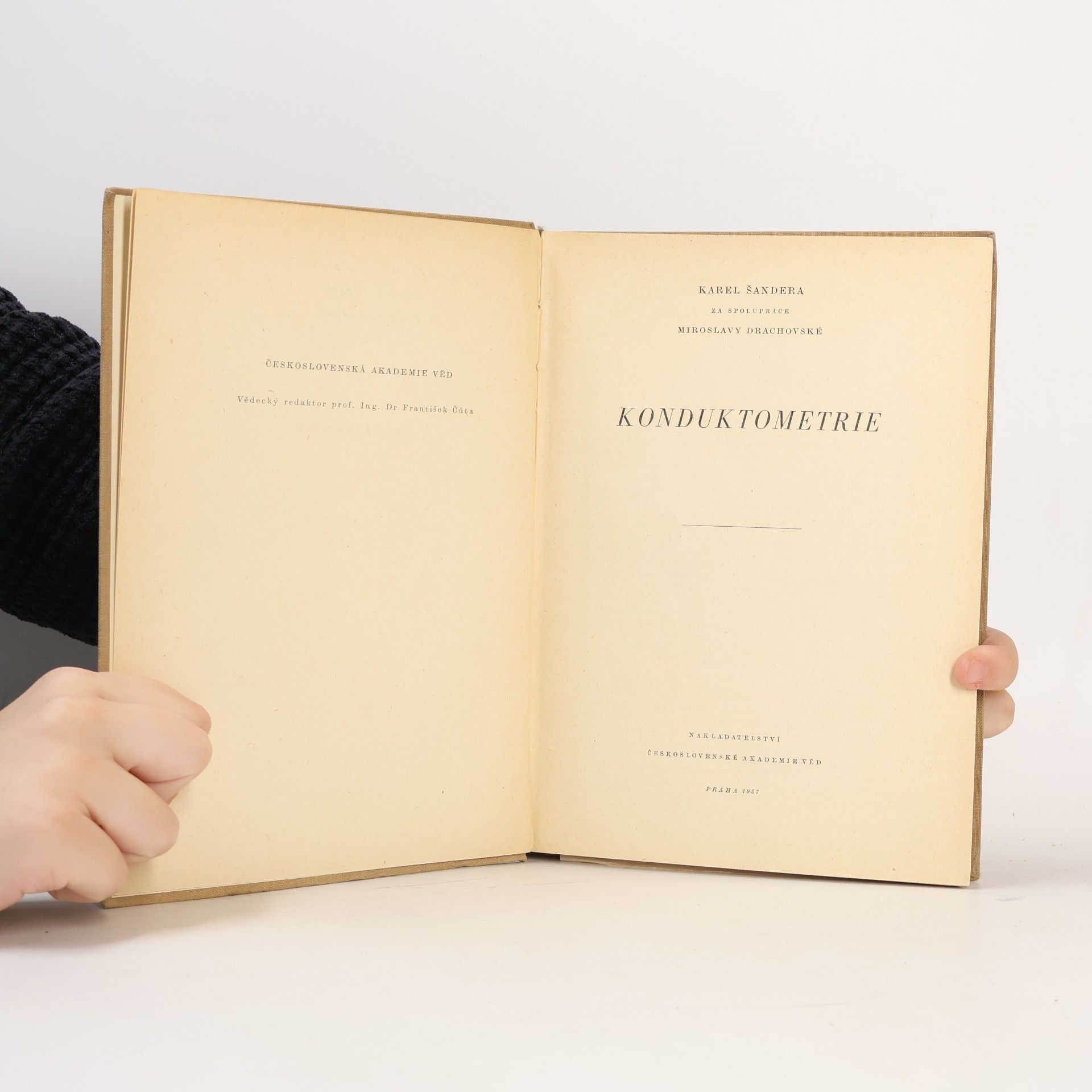 Karel Šandera Konduktometrie