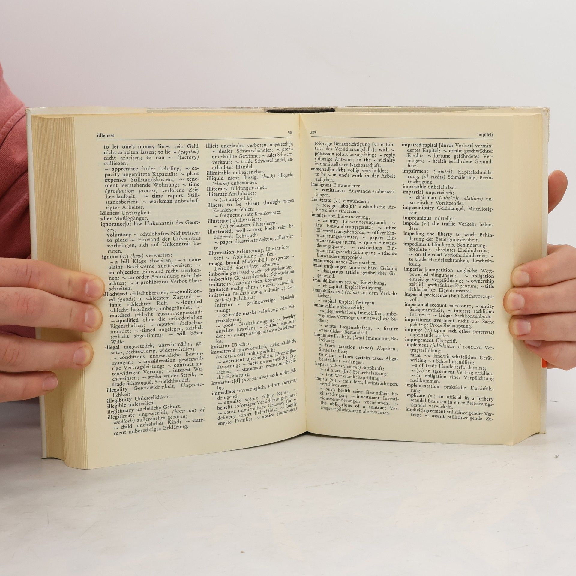 V. Eichborn Wirtschaftswörterbuch I.