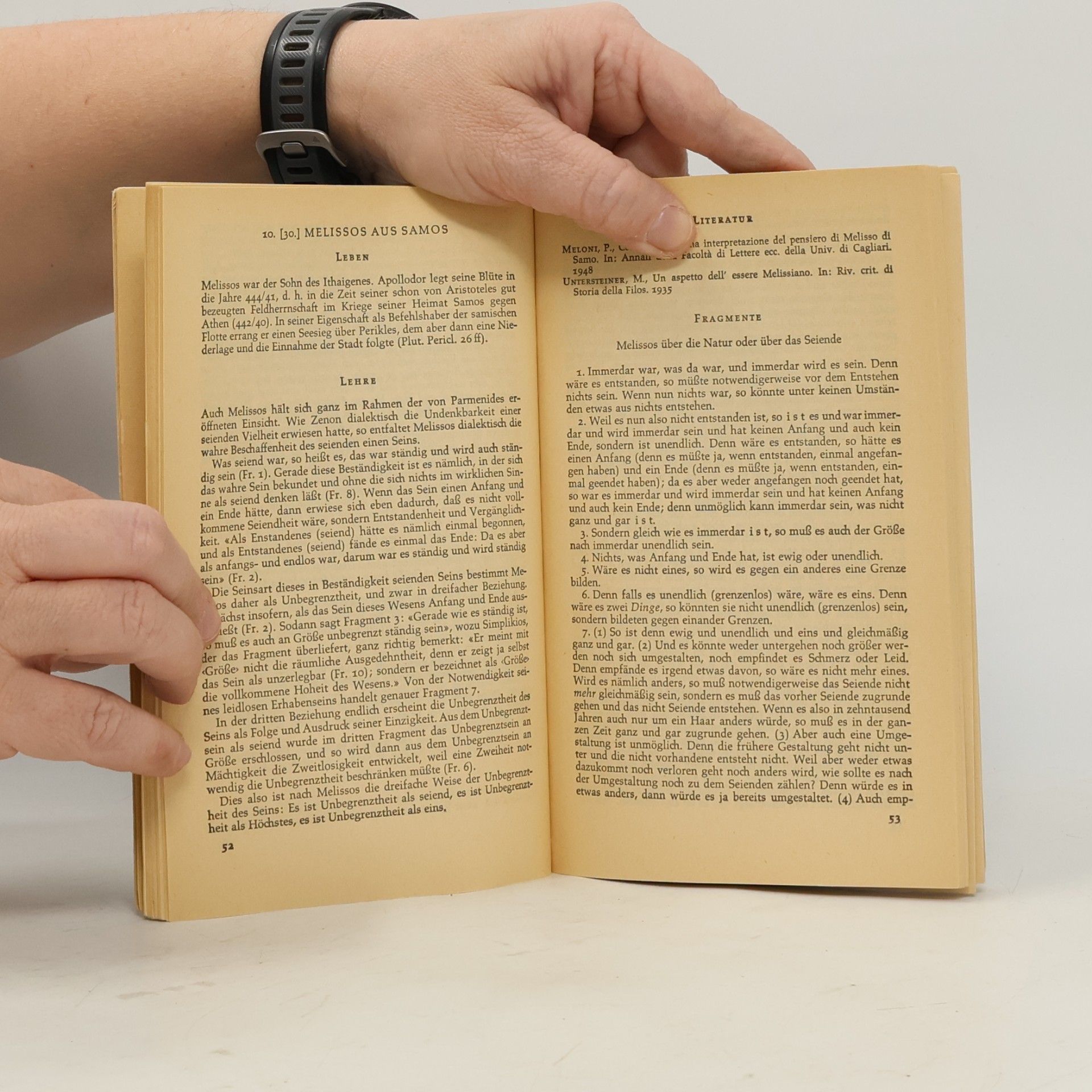 Hermann Diels Die Fragmente der Vorsokratiker