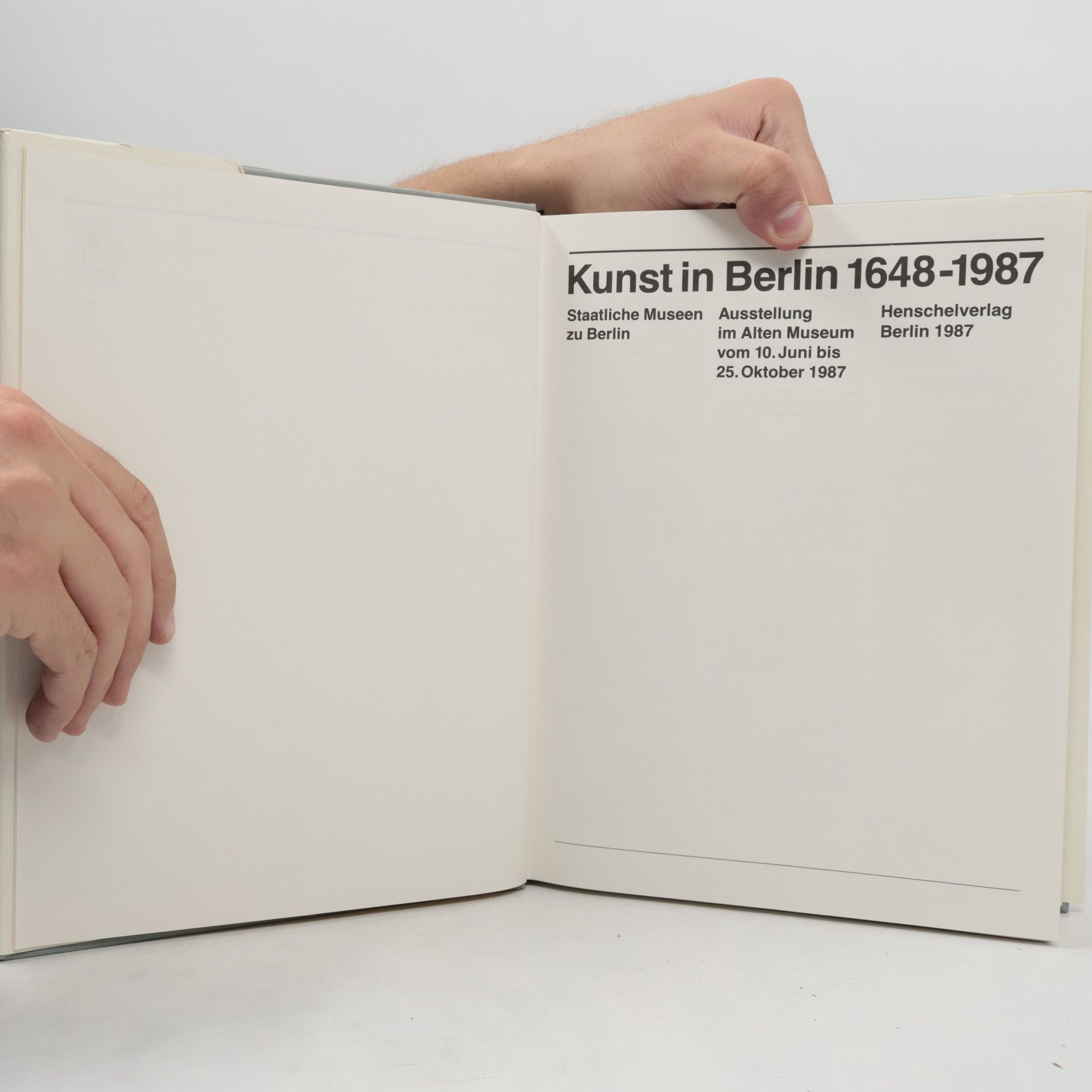 Günter Schade Kunst in Berlin 1648 - 1987