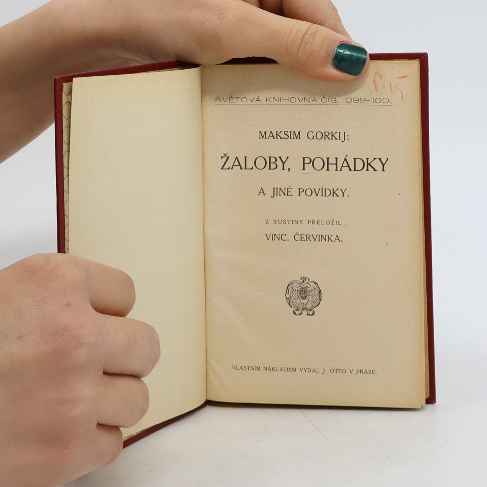 M. Gorkij Žaloby, pohádky a jiné povídky