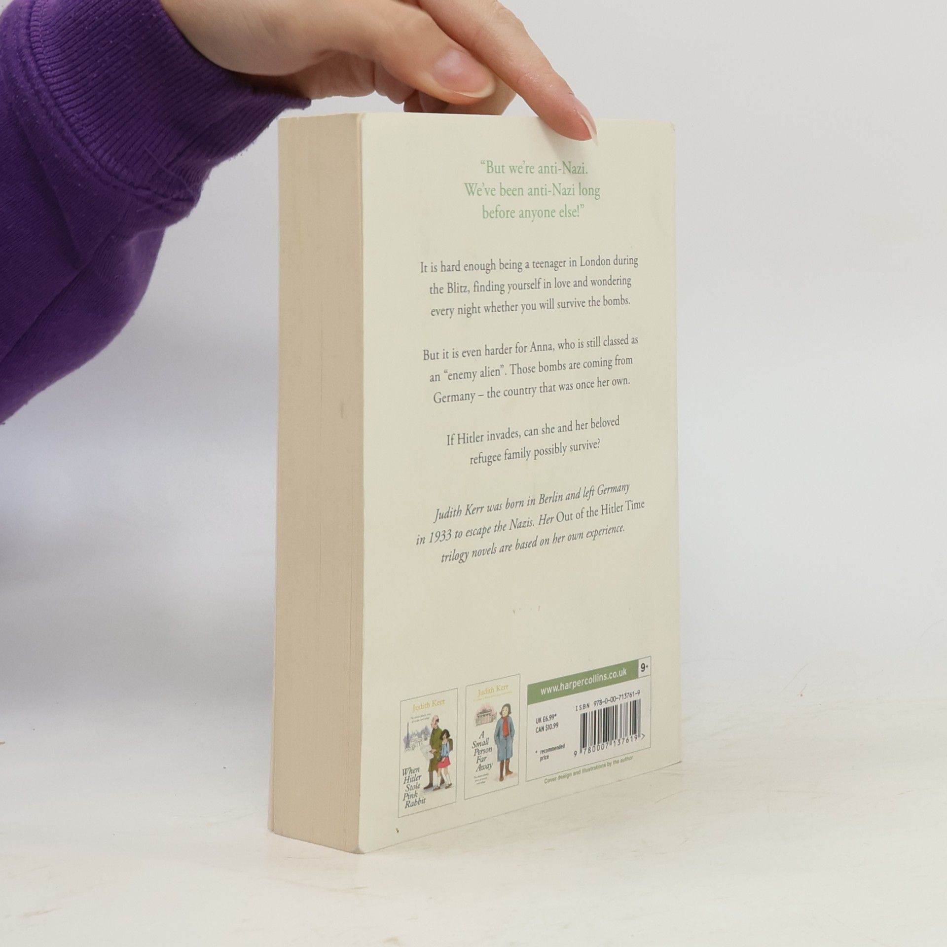 Judith Kerr Bombs on Aunt Dainty