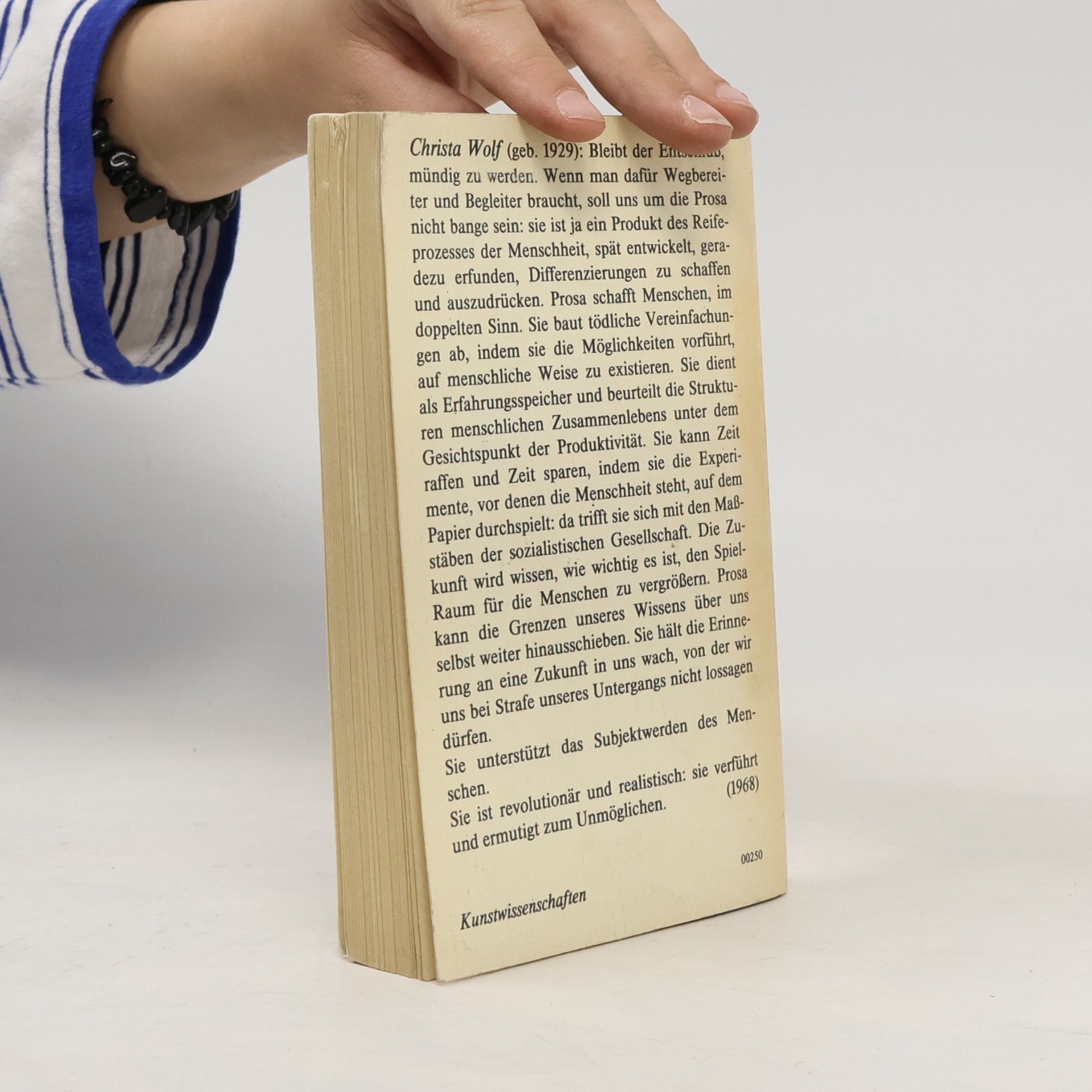 Christa Wolf Fortgesetzter Versuch. Aufsätze, Gespräche, Essays