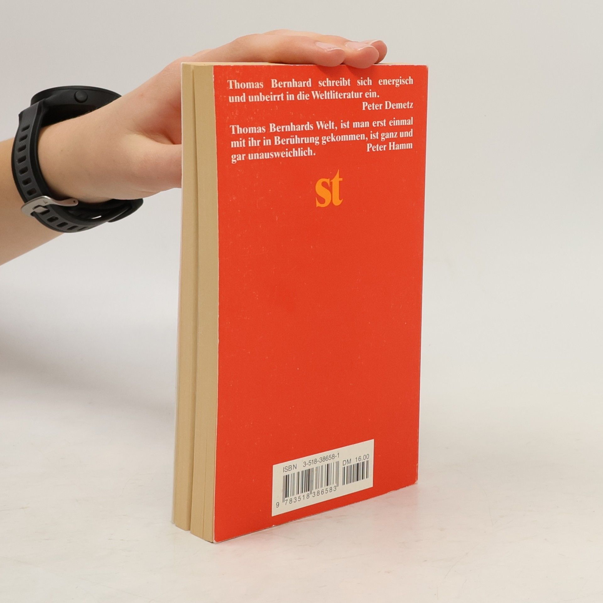 Thomas Bernhard Ein Lesebuch