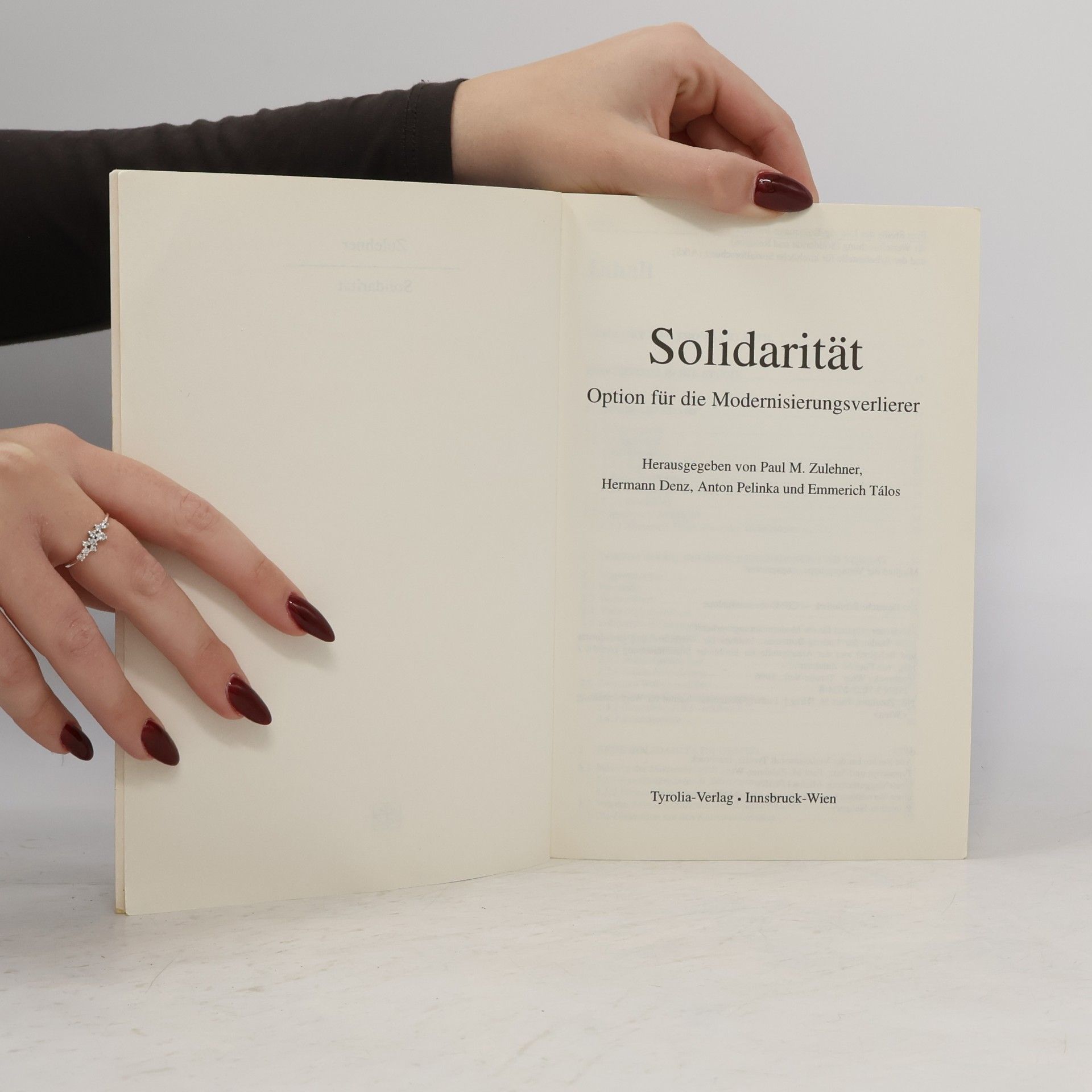 Paul Zulehner Solidarität