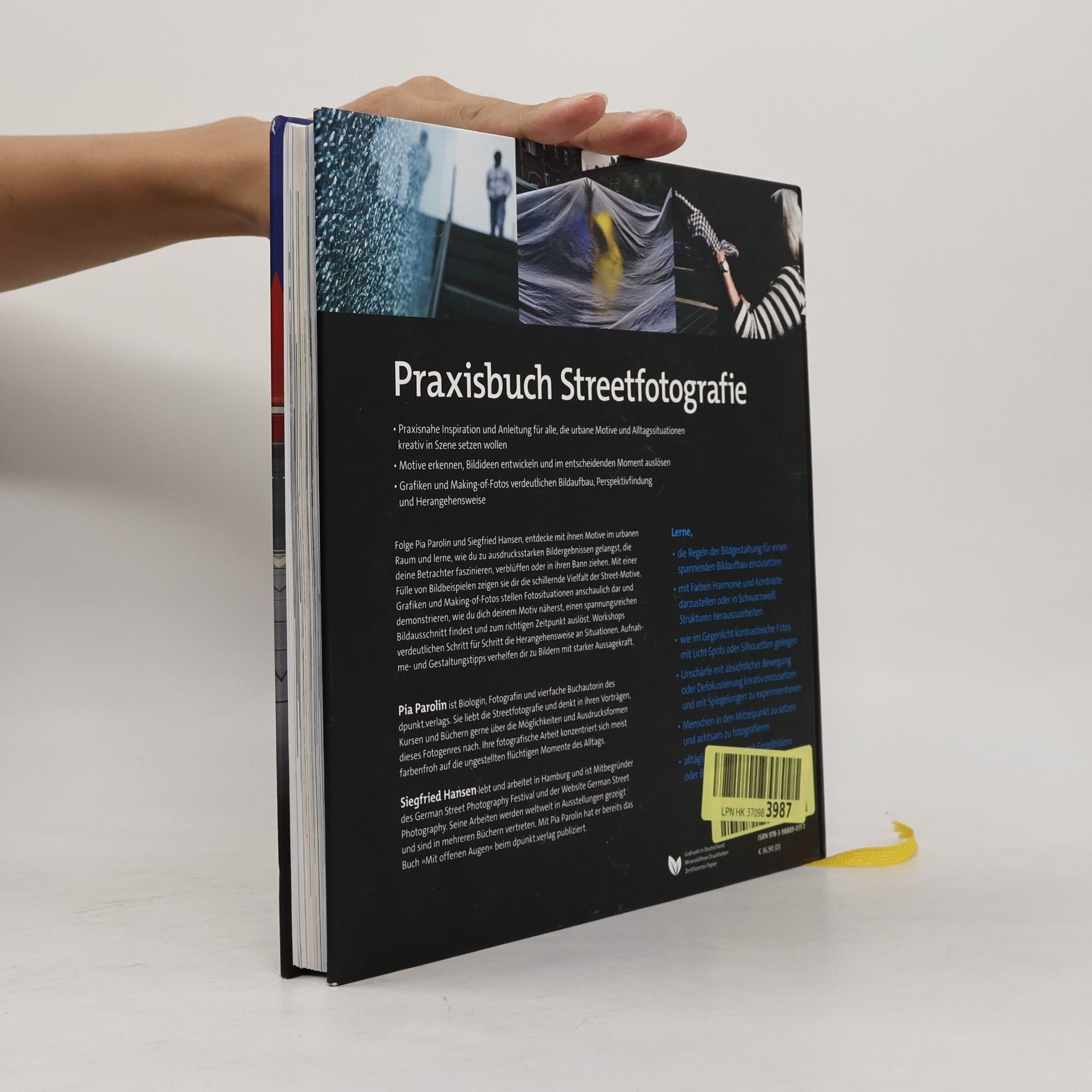 Pia Parolin Praxisbuch Streetfotografie. Von der Szene zum Bild – wie kreative Streetfotos entstehen