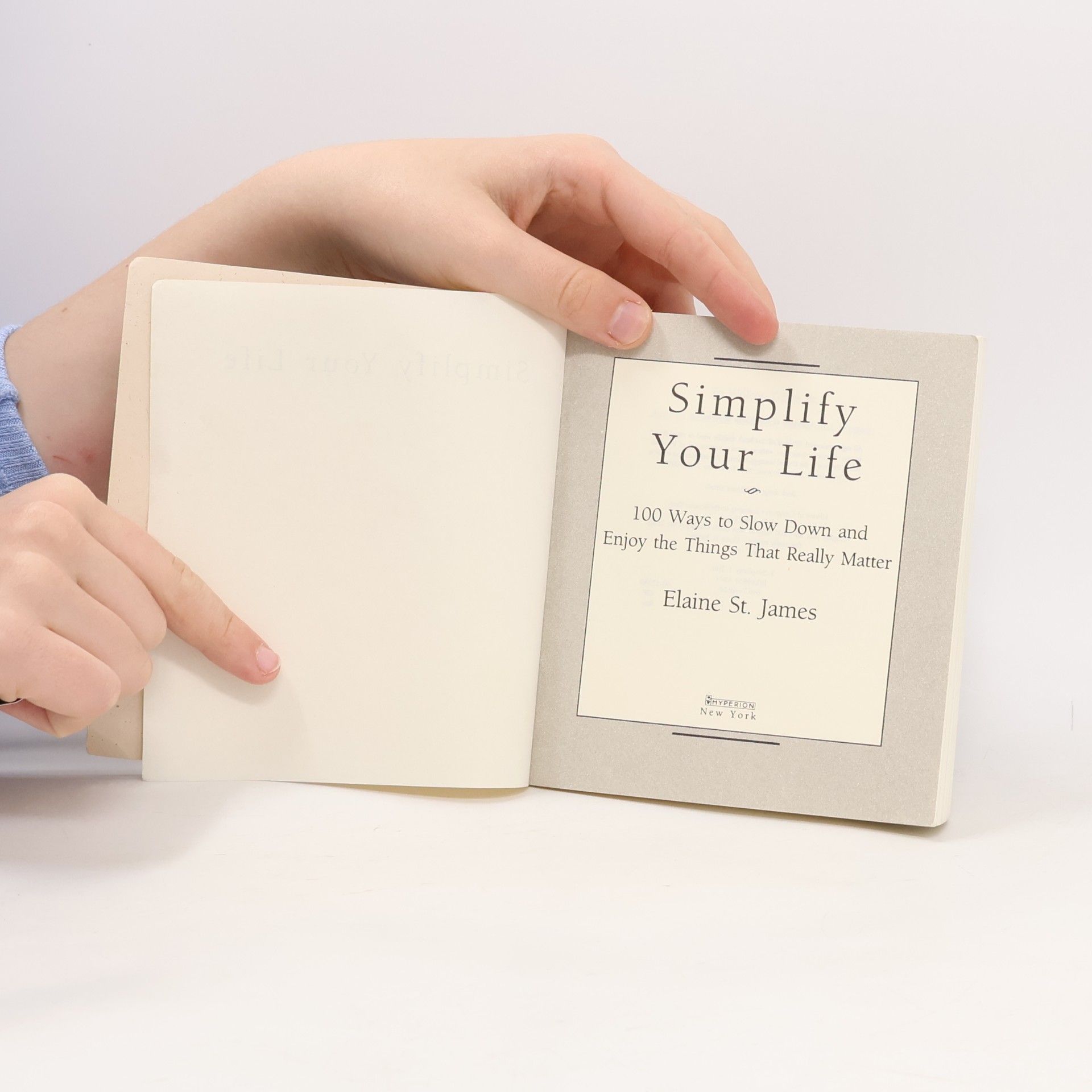 Elaine St. James SIMPLIFY YOUR LIFE