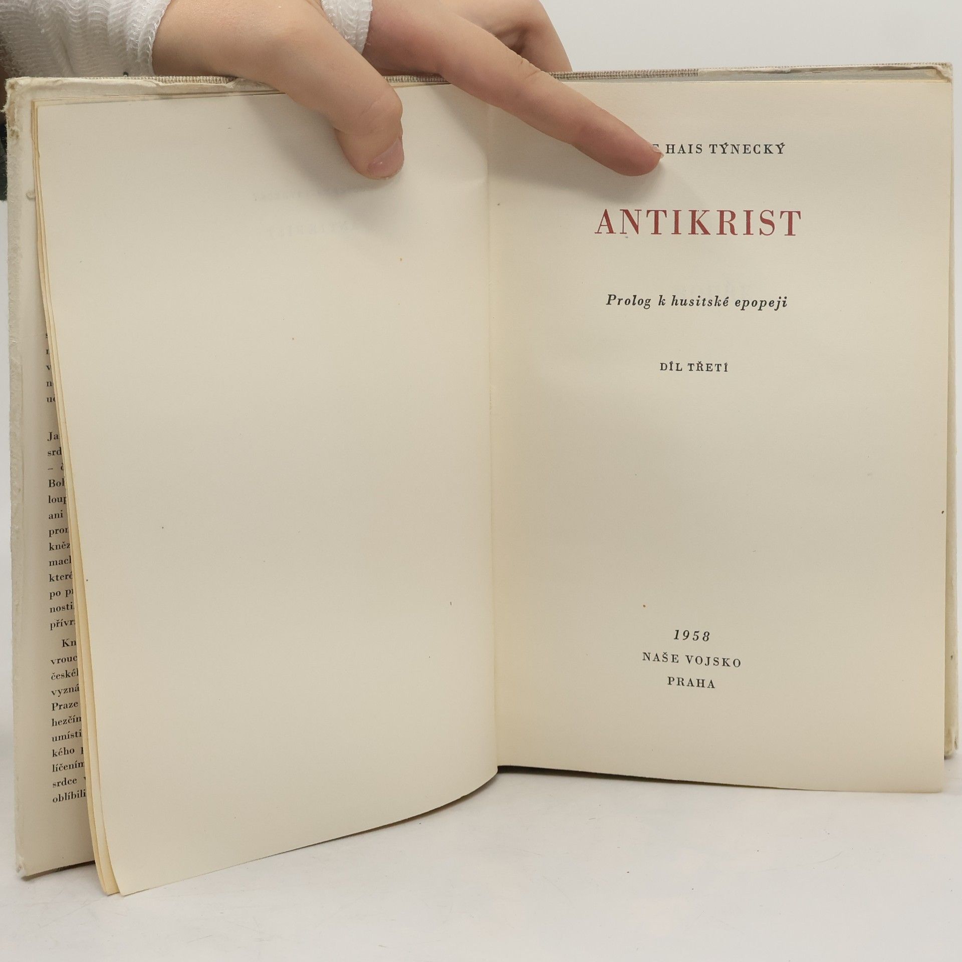Josef Hais Týnecký Antikrist 3