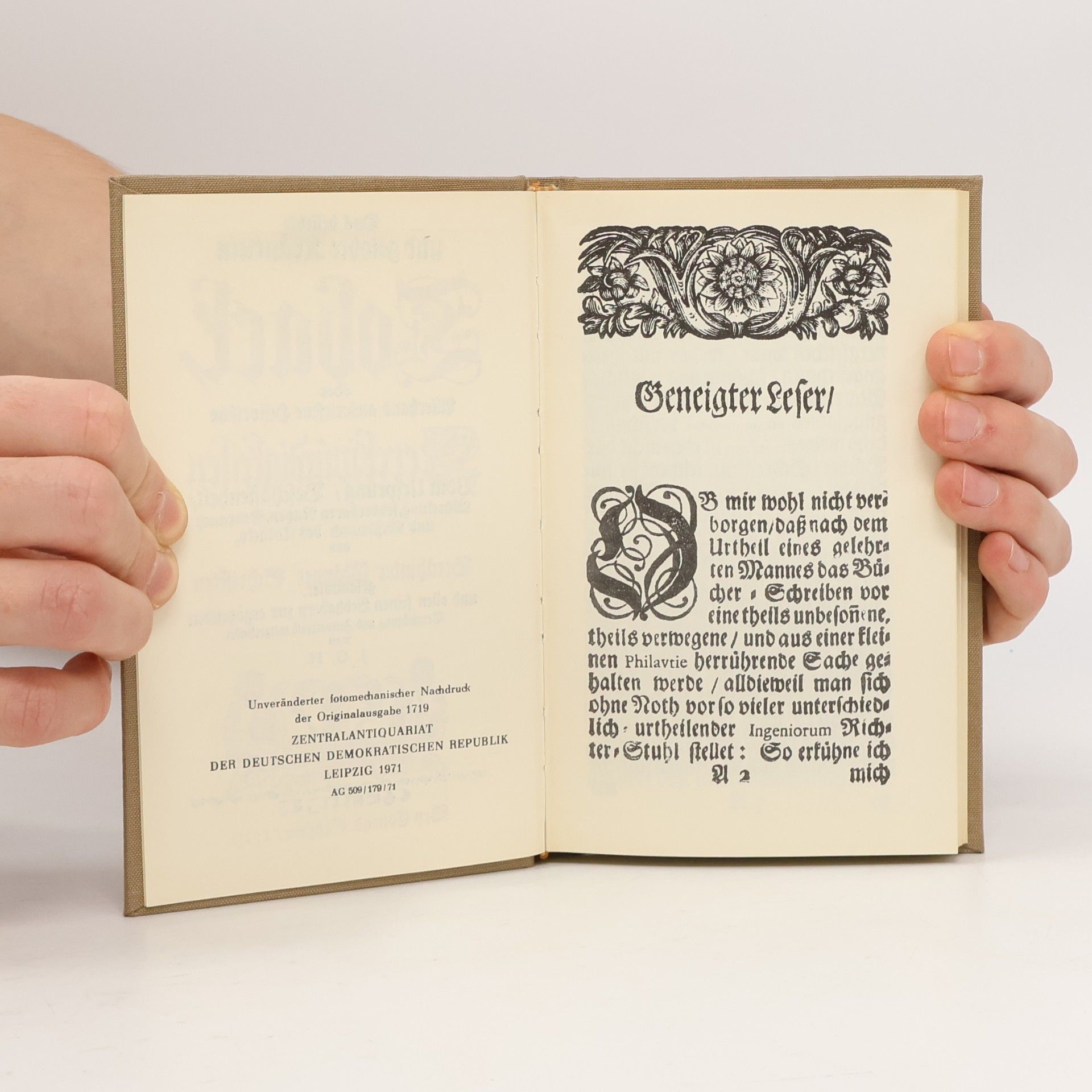 J. G. H. Das beliebte und gelobte Kräutlein Toback