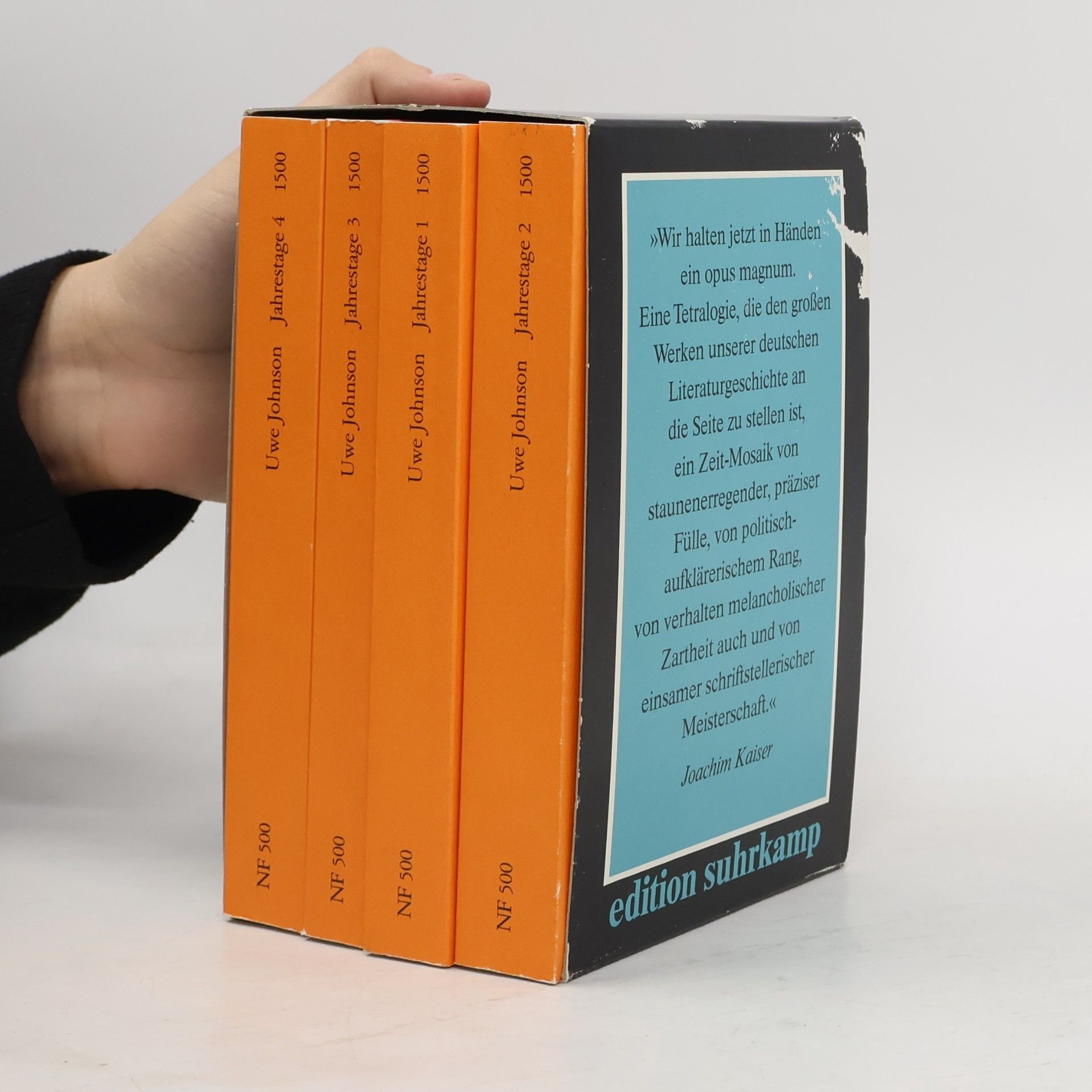 Uwe Johnson Jahrestage 1-4