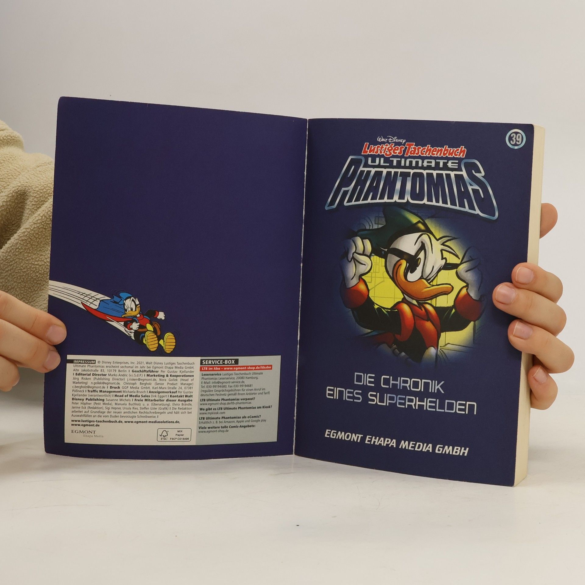 Walt Disney Lustiges Taschenbuch Ultimate Phantomias 39