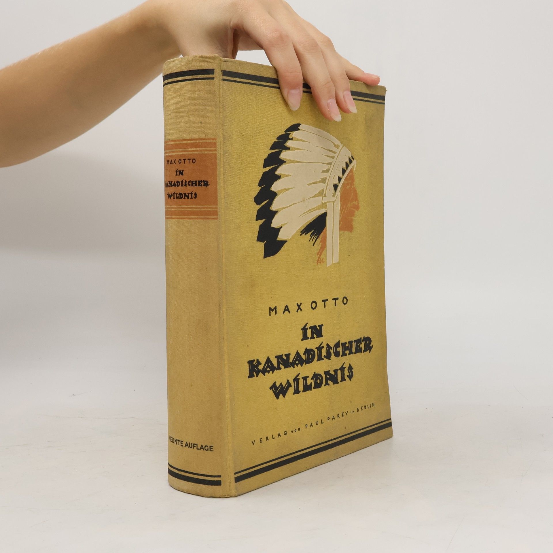 Max Otto In kanadischer Wildnis