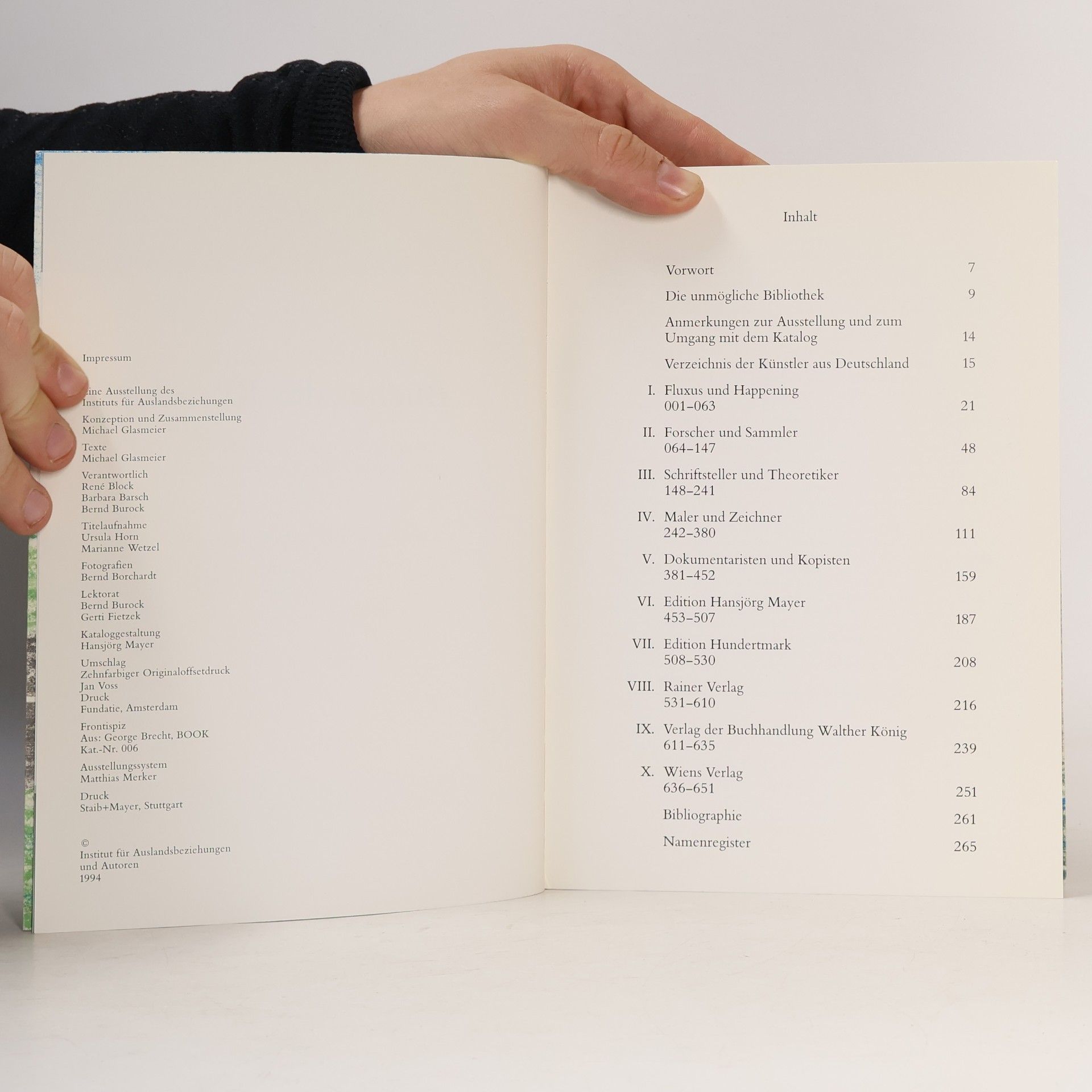 Michael Glasmeier Die Bücher der Künstler