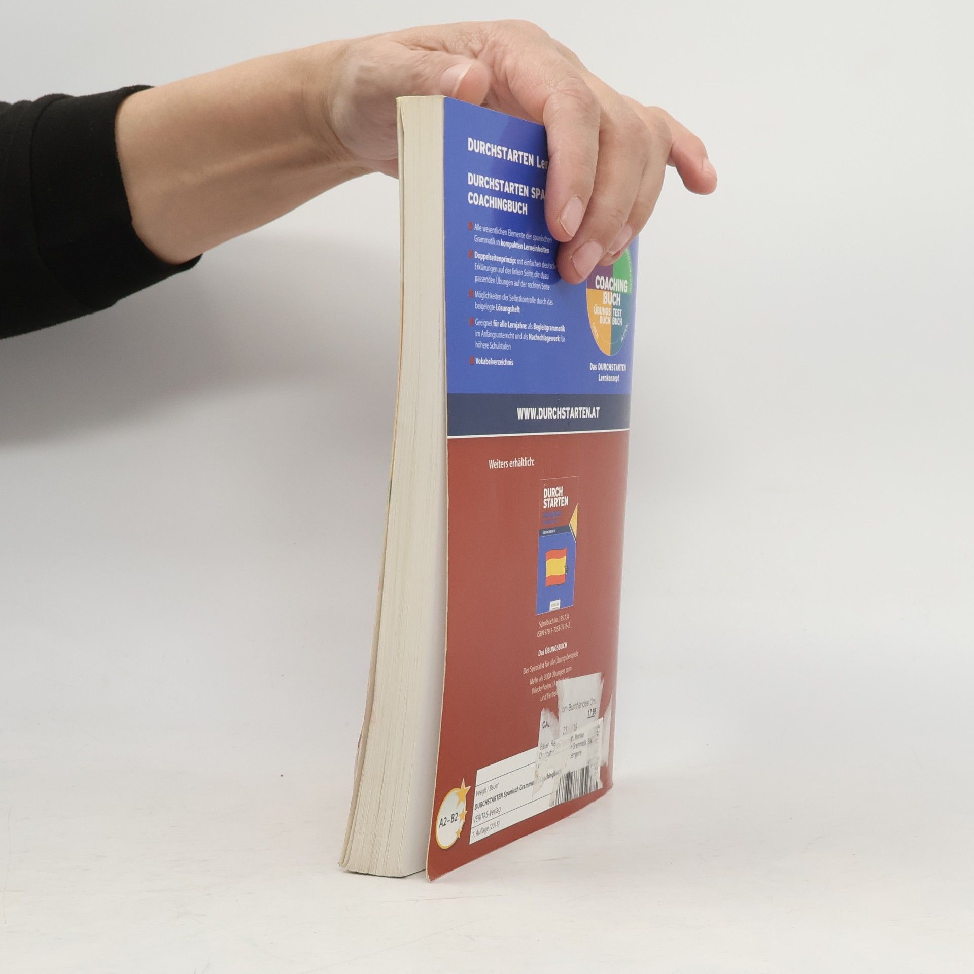 Monika Veegh Durchstarten Spanisch Grammatik, Coachingbuch