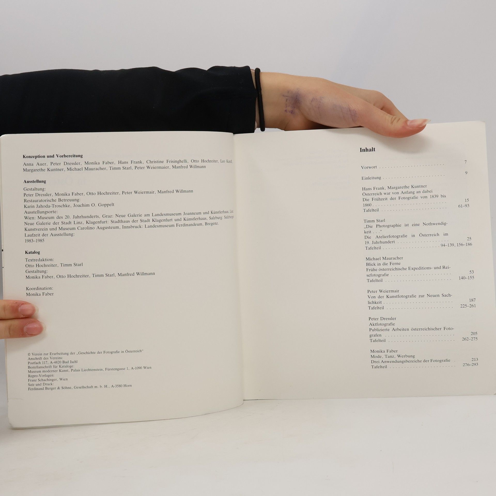 Autorenkollektiv Geschichte der Fotografie in Österreich 1