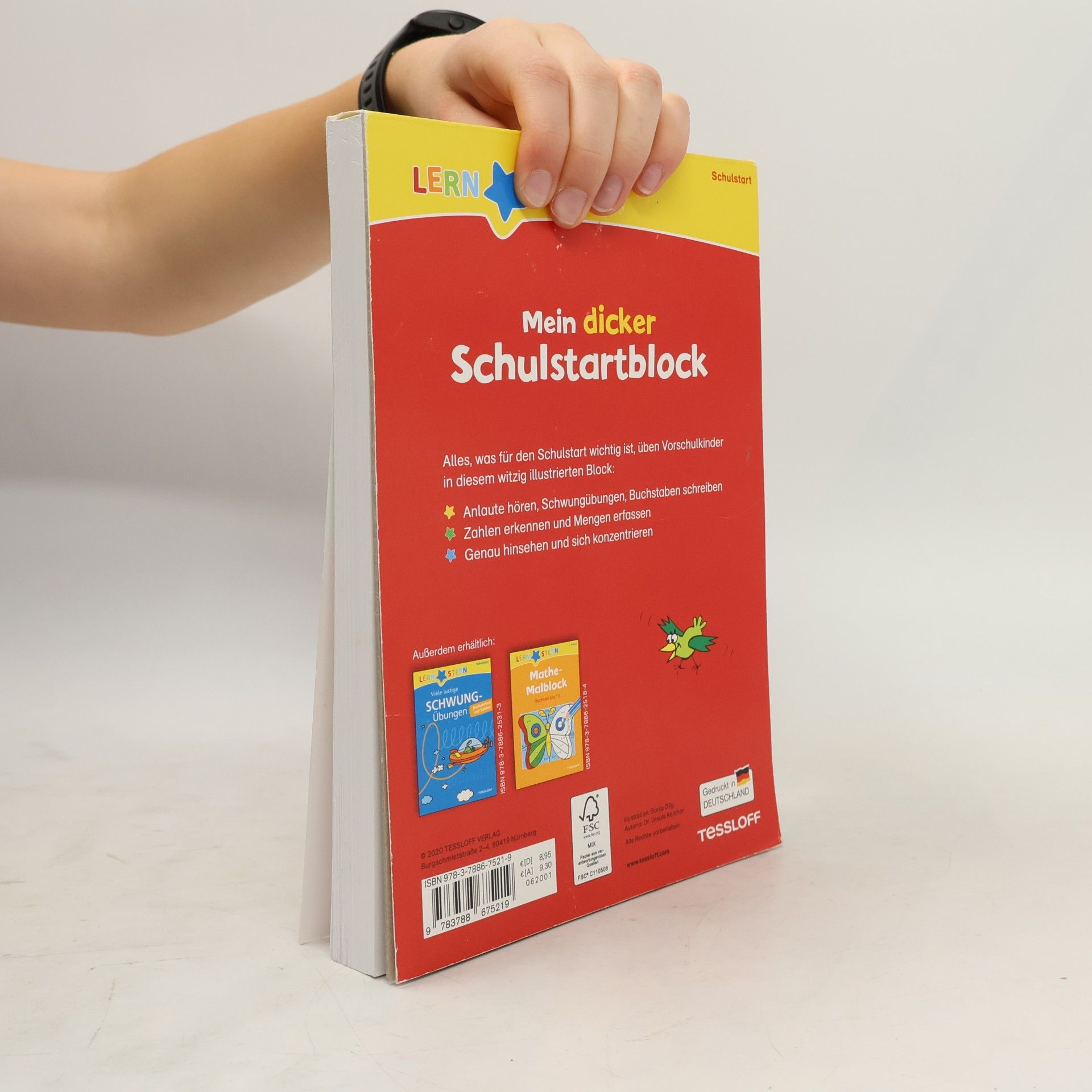 Ursula Keicher LERNSTERN Mein dicker Schulstartblock. Buchstaben, Zahlen, Konzentration