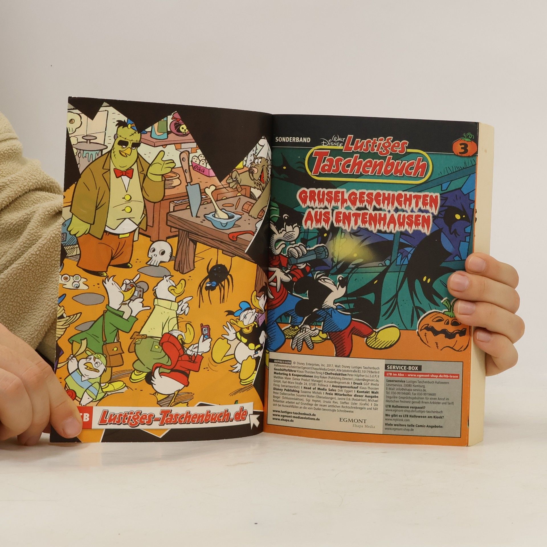 Walt Disney Lustiges Taschenbuch 3. Halloween