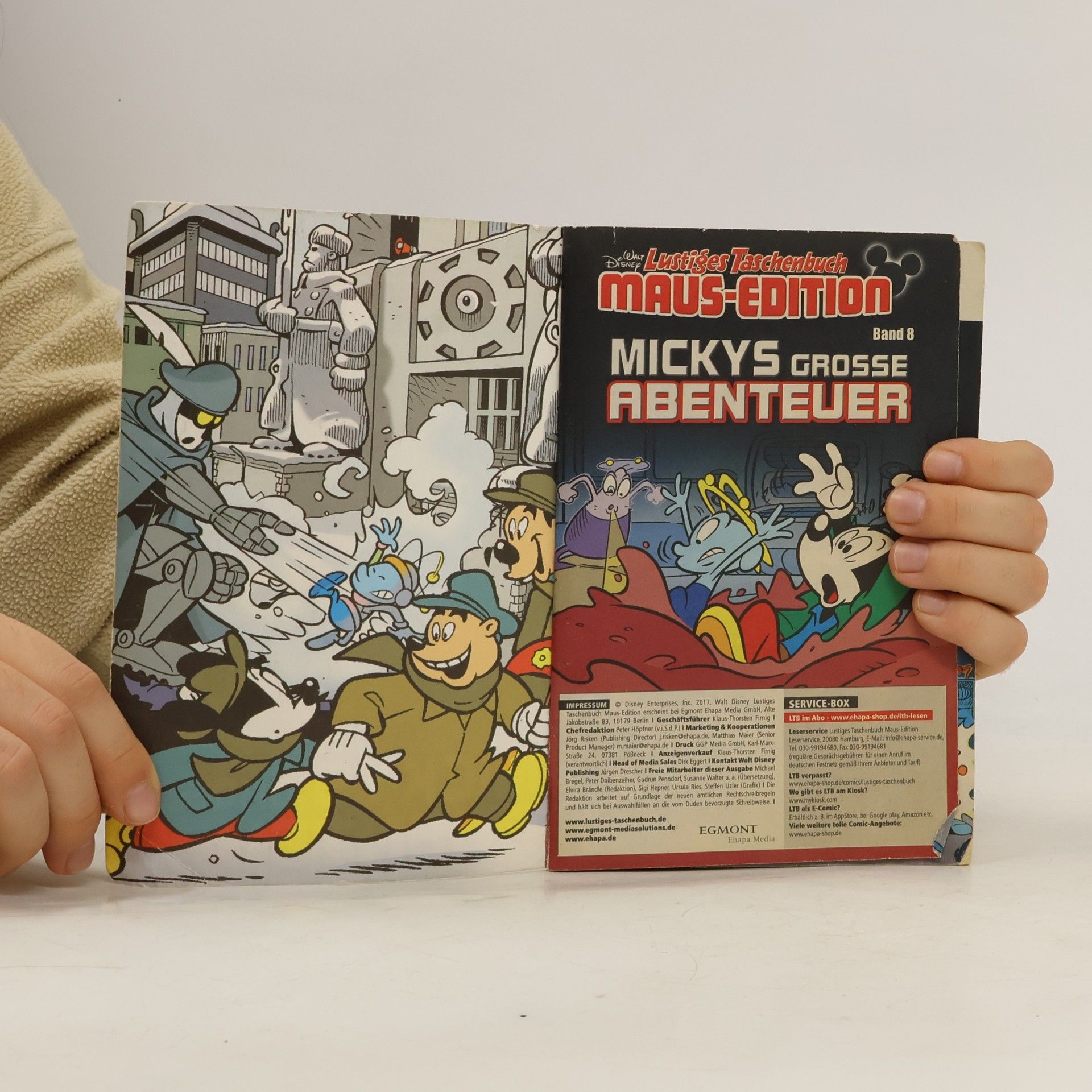 Walt Disney Lustiges Taschenbuch Maus-Edition 8