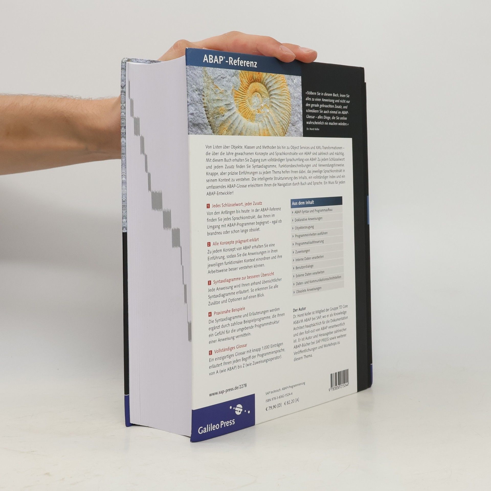 Horst Keller SAP PRESS: ABAP-Referenz - 3., vollständig überarbeitete und erweiterte Neuauflage