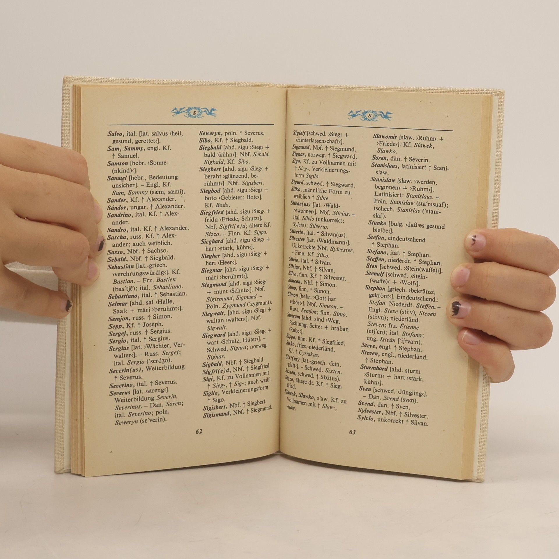 Horst Naumann Das kleine Vornamenbuch