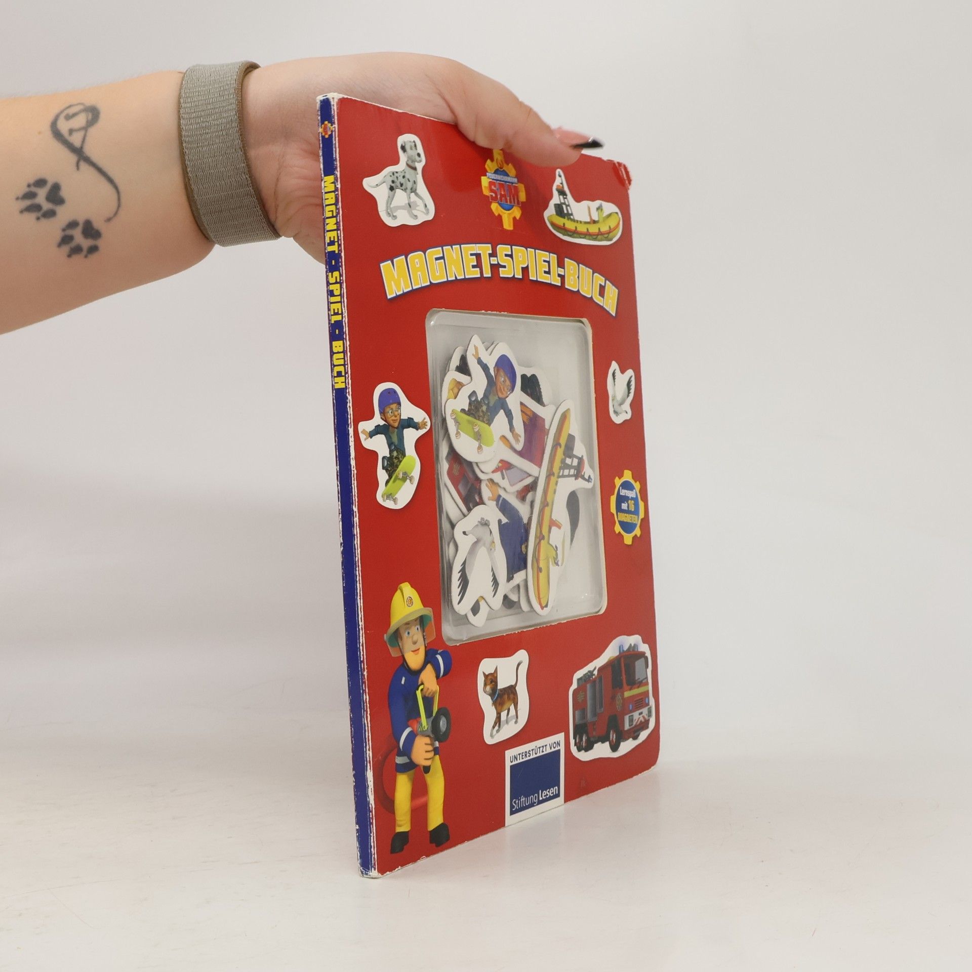 Various authors Unsere Feuerwehr Magnet-Spiel Buch