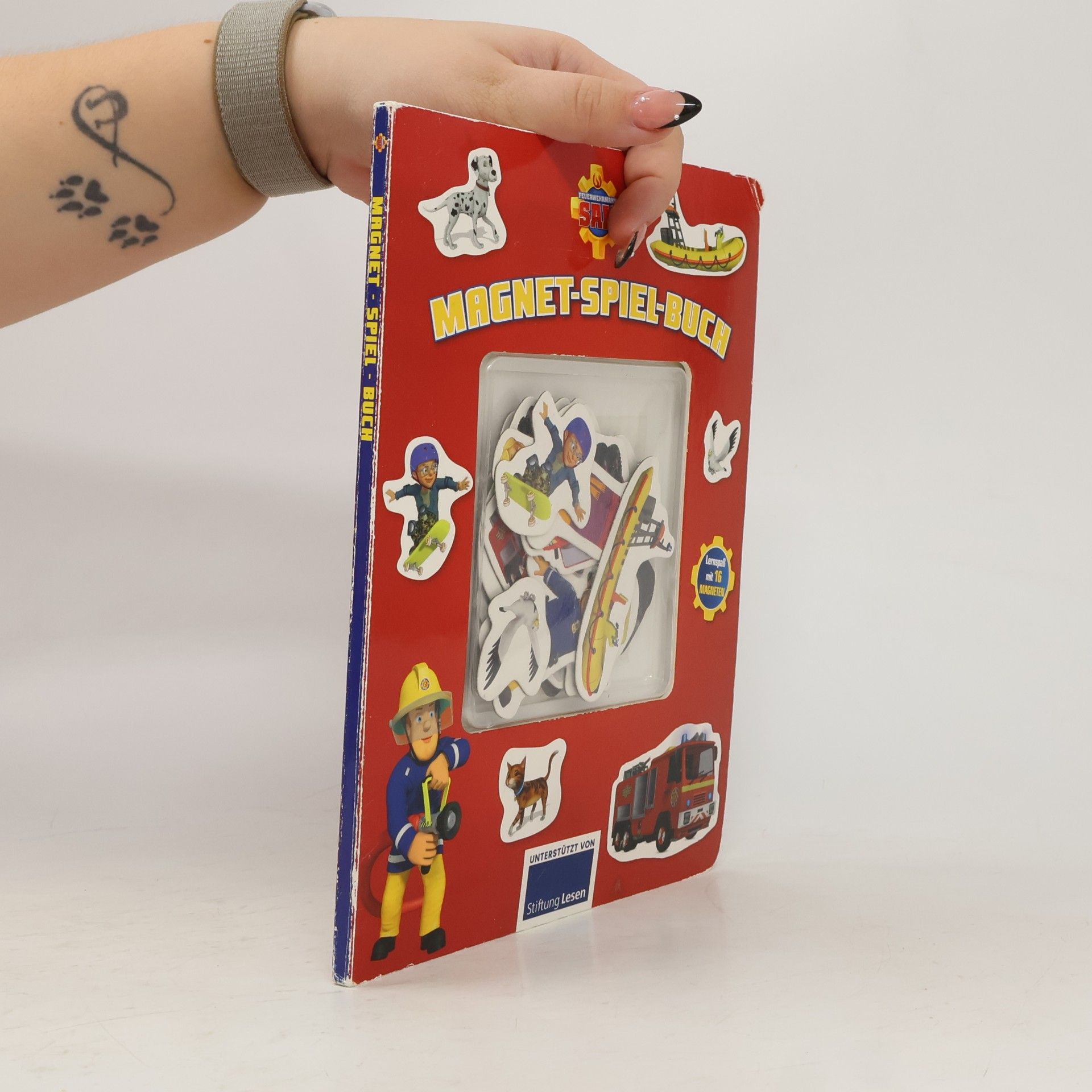 Various authors Unsere Feuerwehr Magnet-Spiel Buch