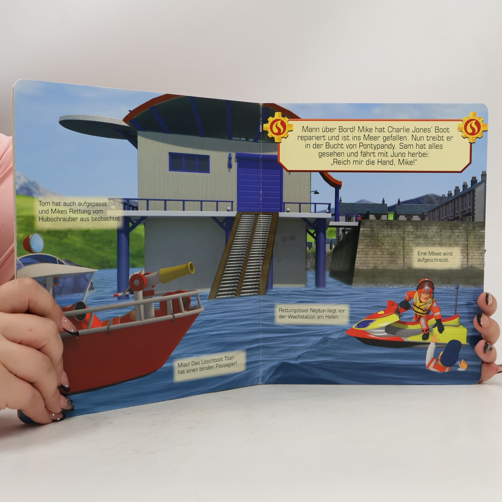 Various authors Unsere Feuerwehr Magnet-Spiel Buch