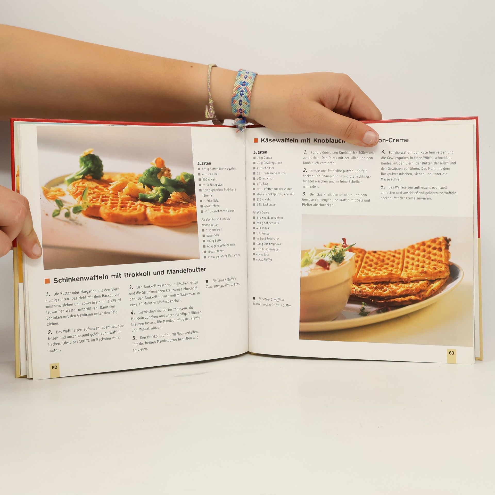 Sandra Fischer Waffeln. Die besten Rezepte