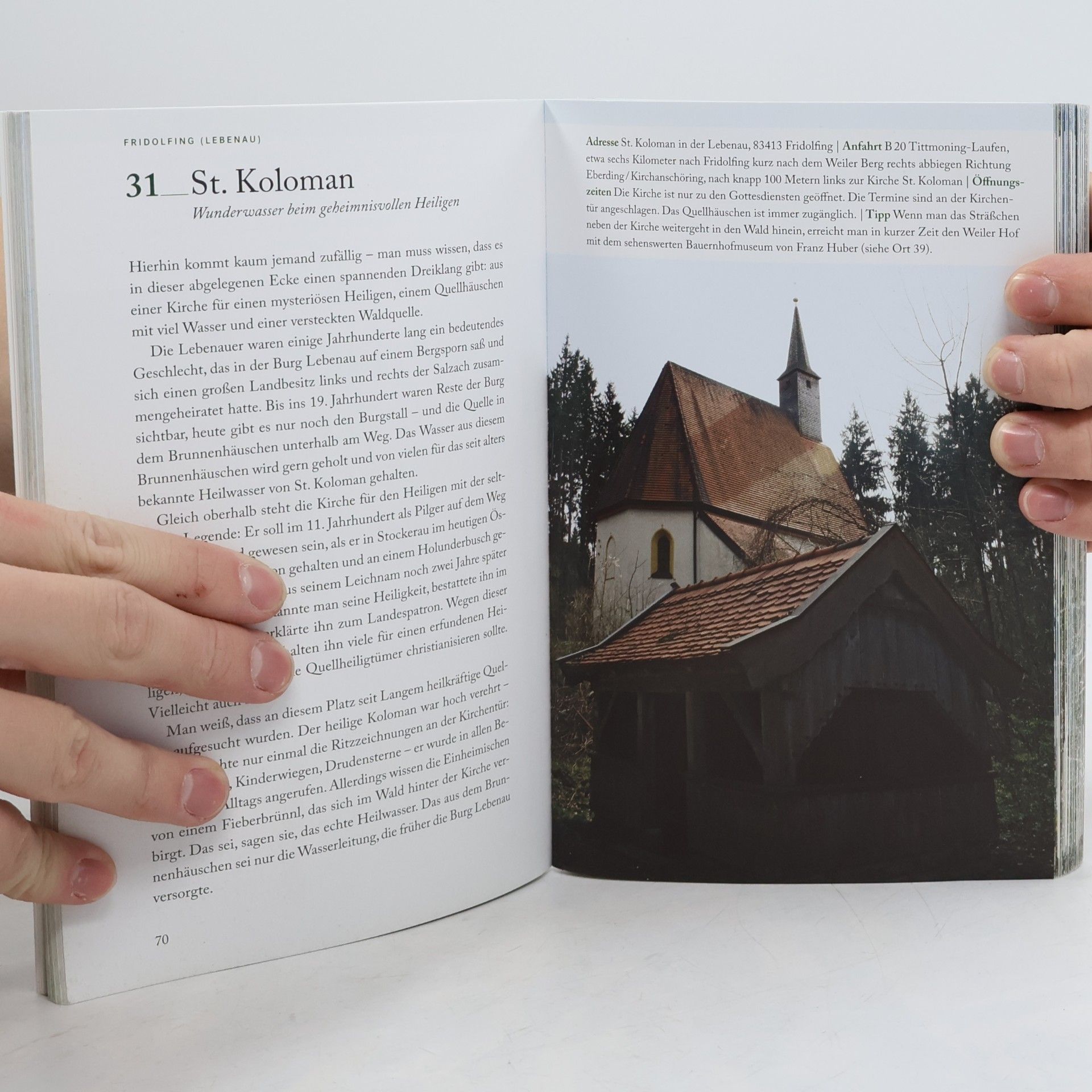 Dorothea Steinbacher 111 Orte im Chiemgau und im Rupertiwinkel, die man gesehen haben muss