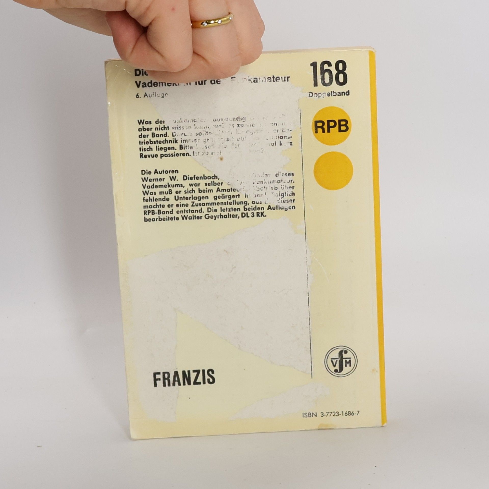 Werner W. Diefenbach Vademekum für den Funkamateur 168
