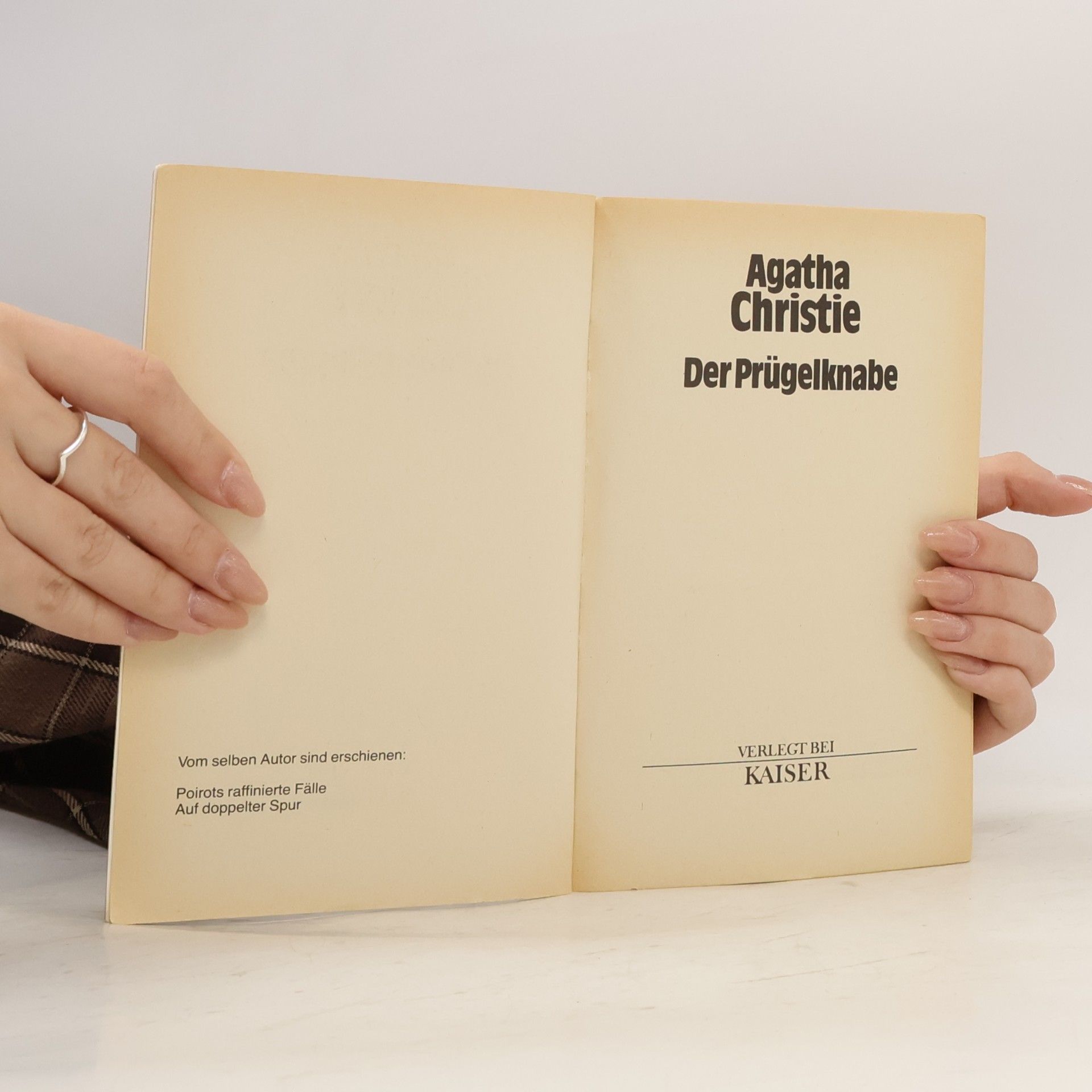 Agatha Christie Der Prügelknabe