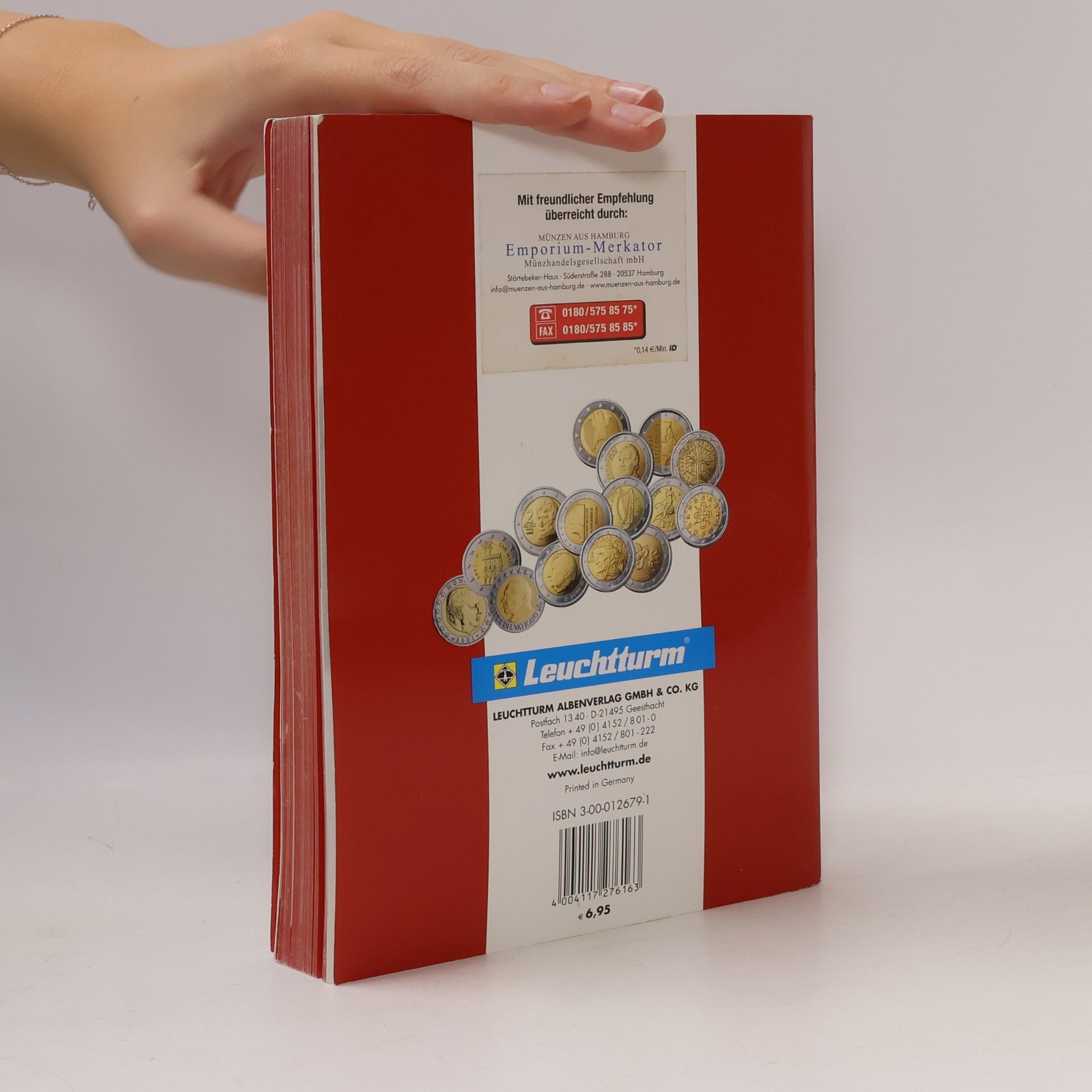 Kolektiv autorů Leuchtturm Euro-Katalog. Münzen und Banknoten 2008