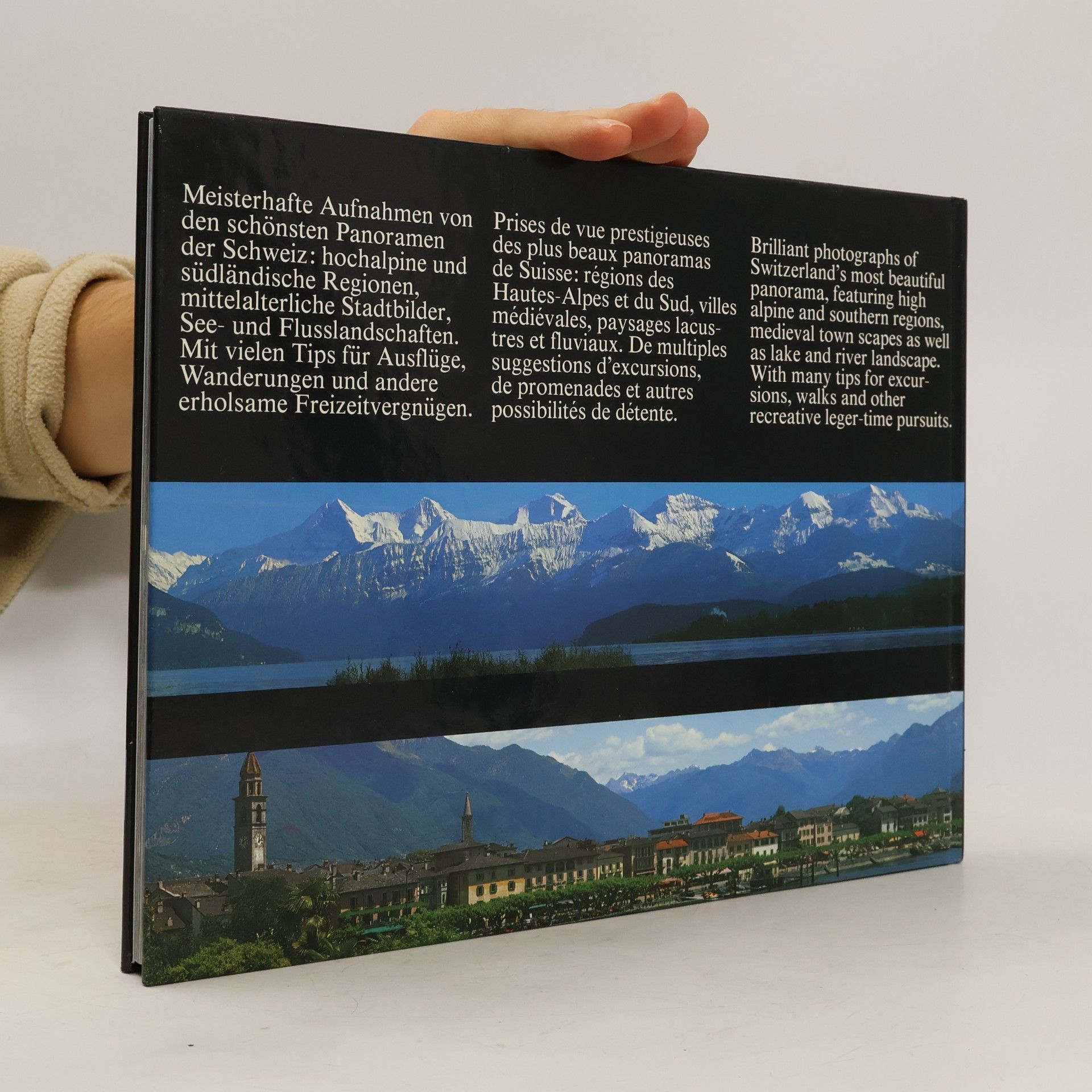 Rolf Krebs The Most Beautiful Panoramas of Switzerland Die schönsten Panoramen der Schweiz