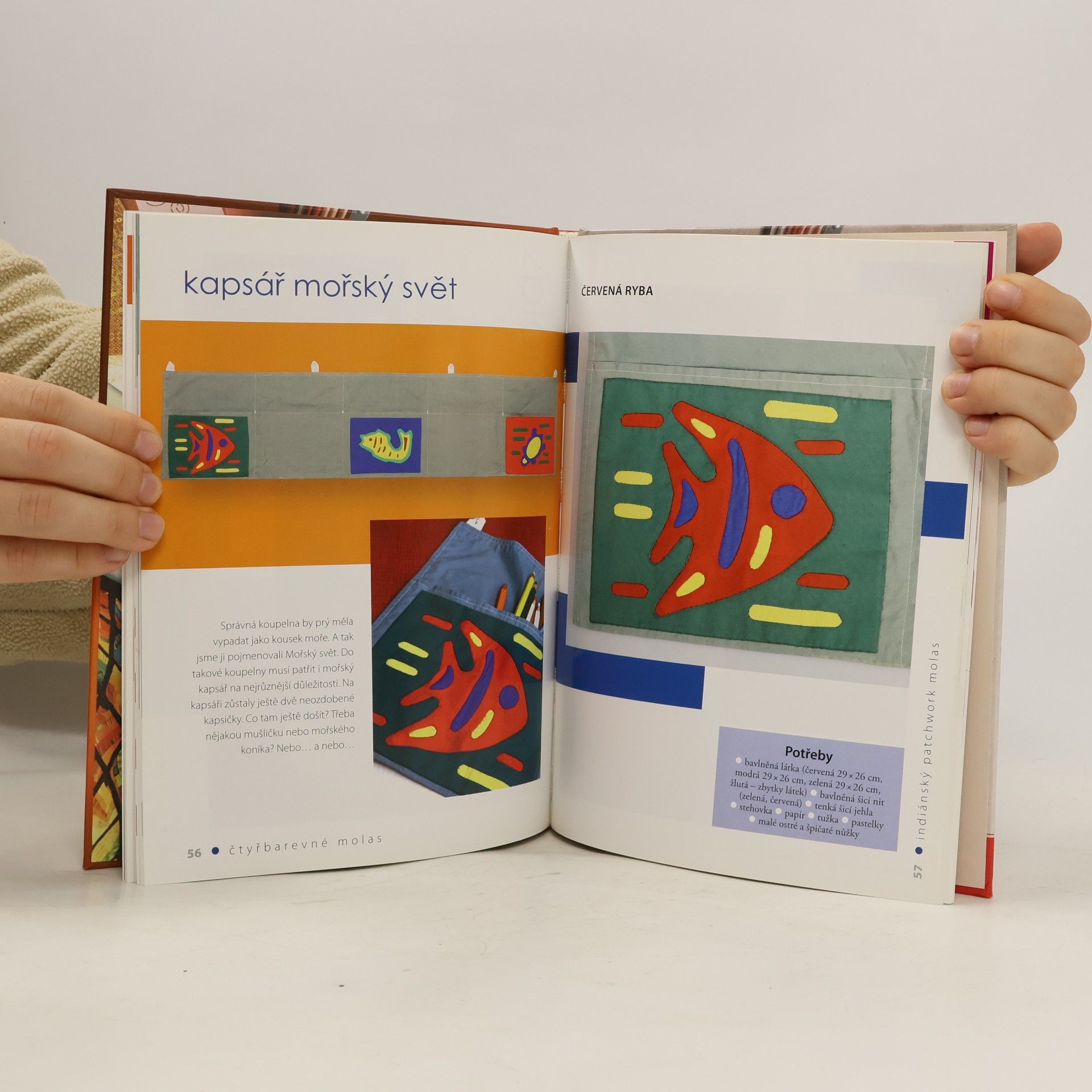 Zuzana Arsenjevová Indiánský patchwork molas