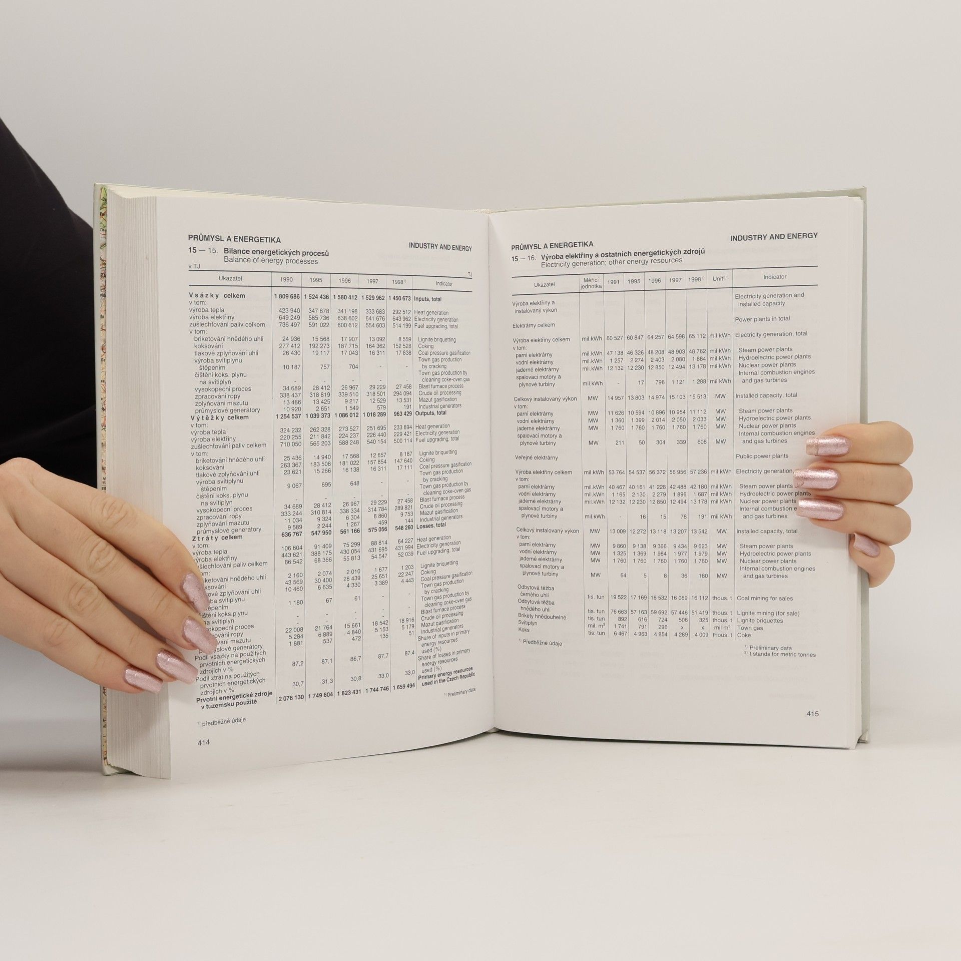 Český statistický úřad Statistická ročenka České republiky '99 = Statistical yearbook of the Czech Republic '99