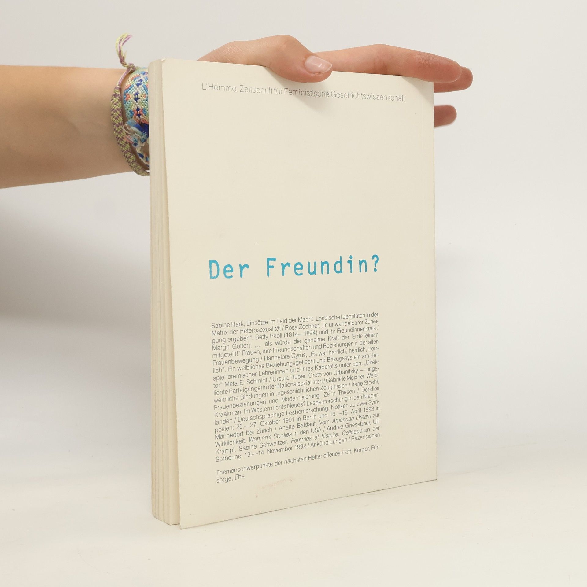 E.L. Thorndike L'Homme: Der Freundin?