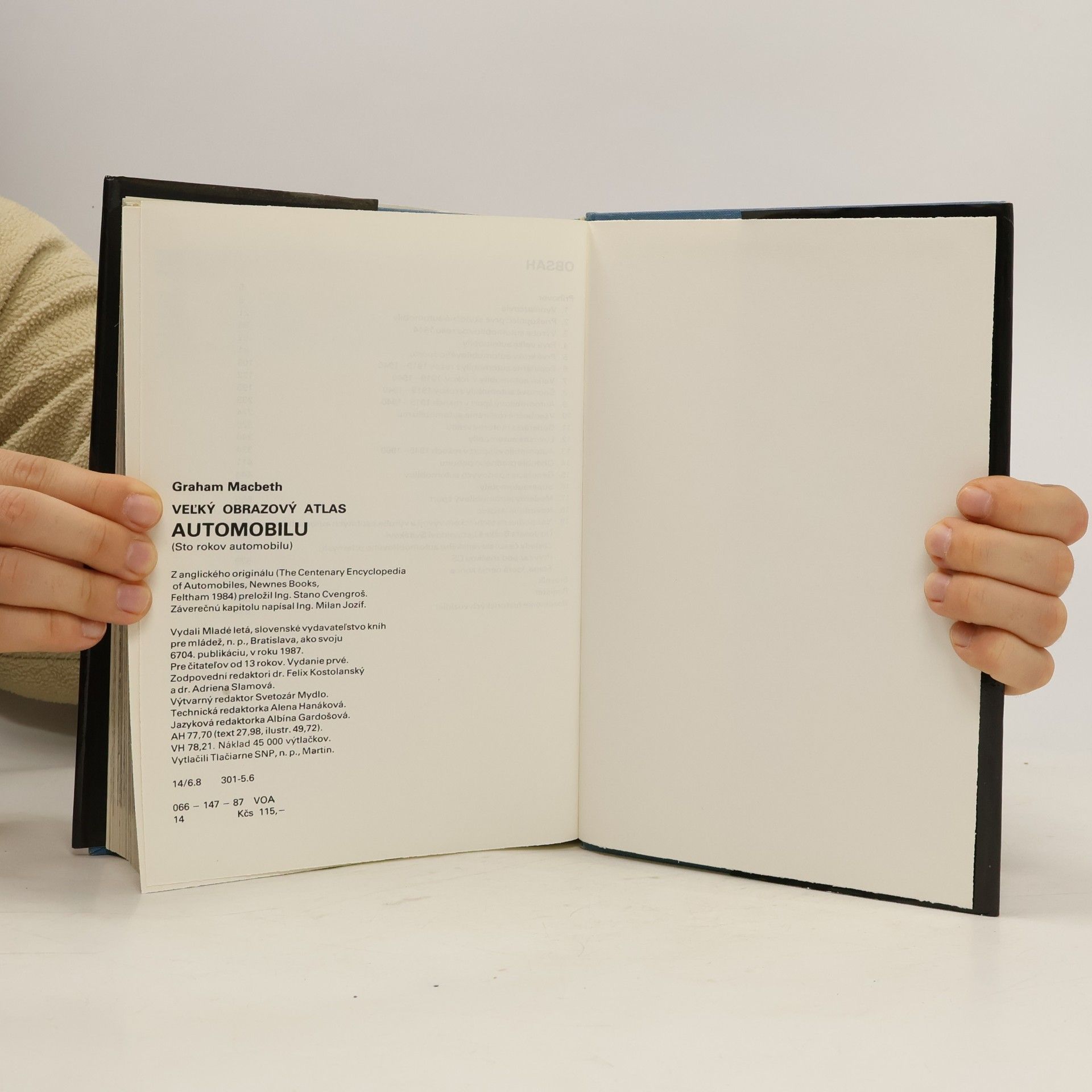 Graham Macbeth Veľký obrazový atlas automobilu