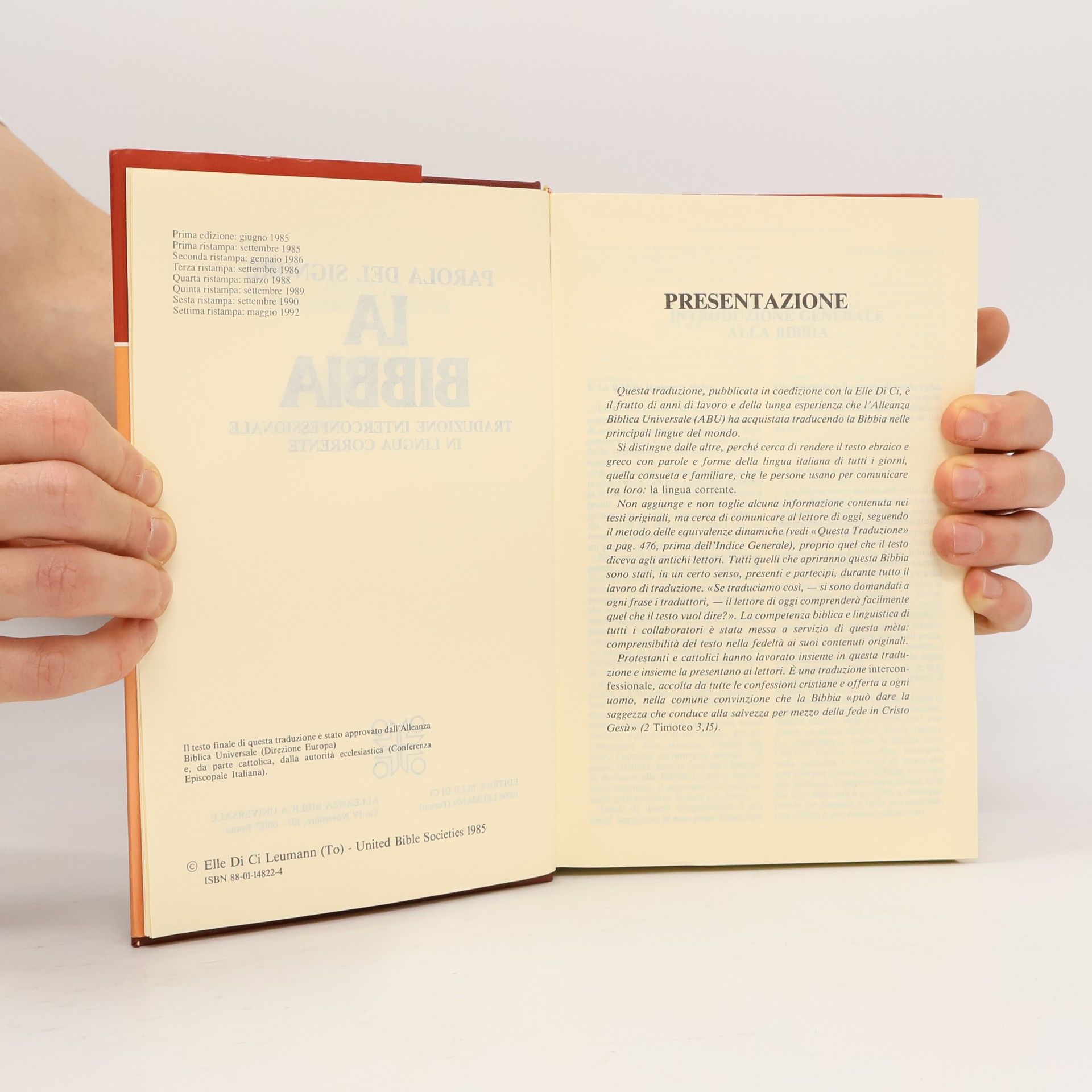 Various authors La Bibbia