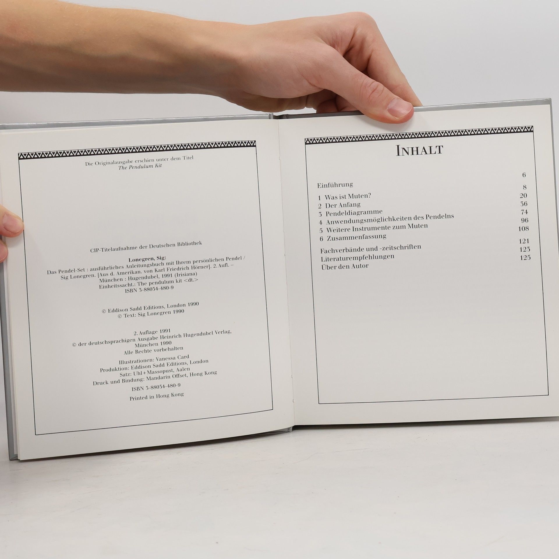 Sig Lonegren Das Buch zum Pendel-Set