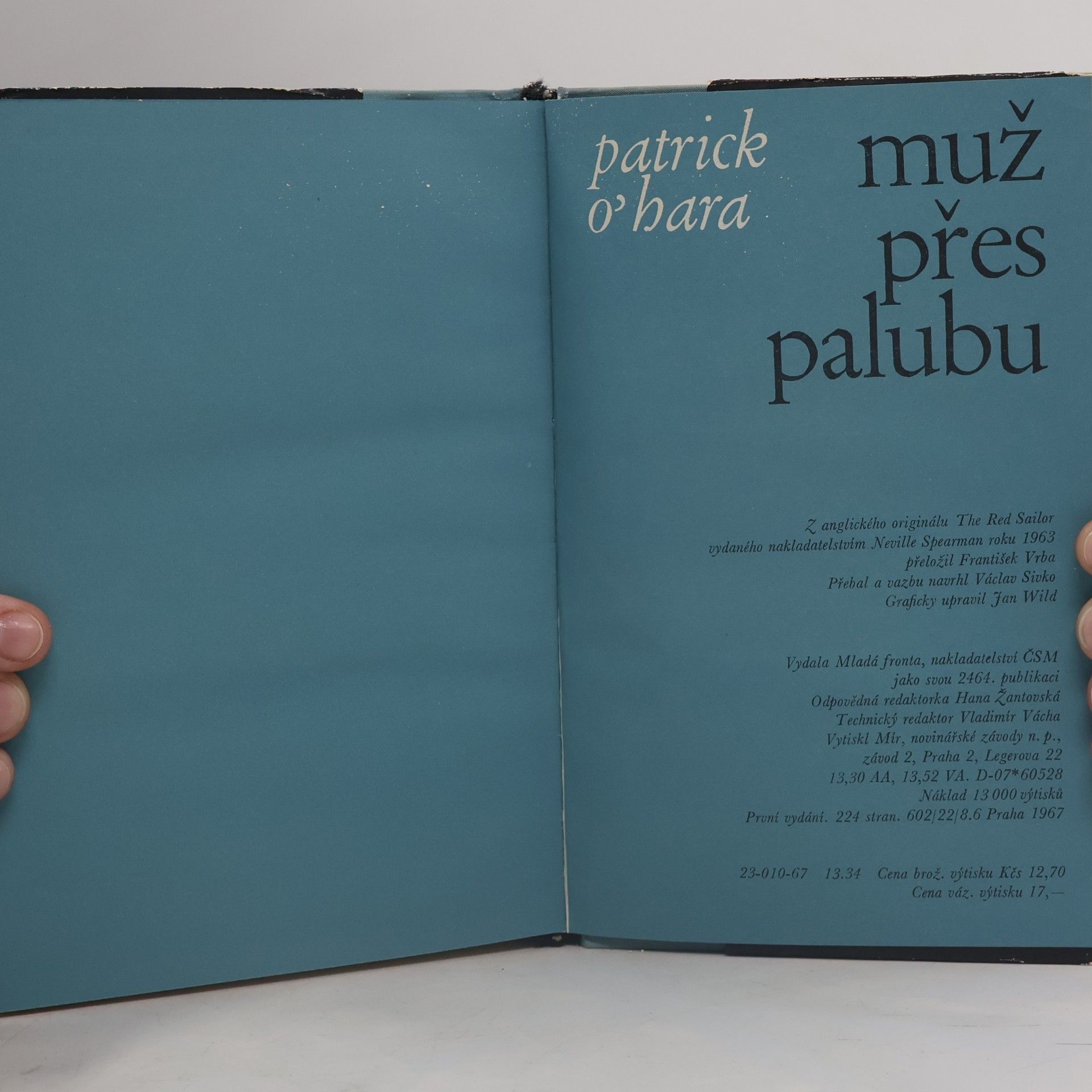 Patrick O. Hara Muž přes palubu