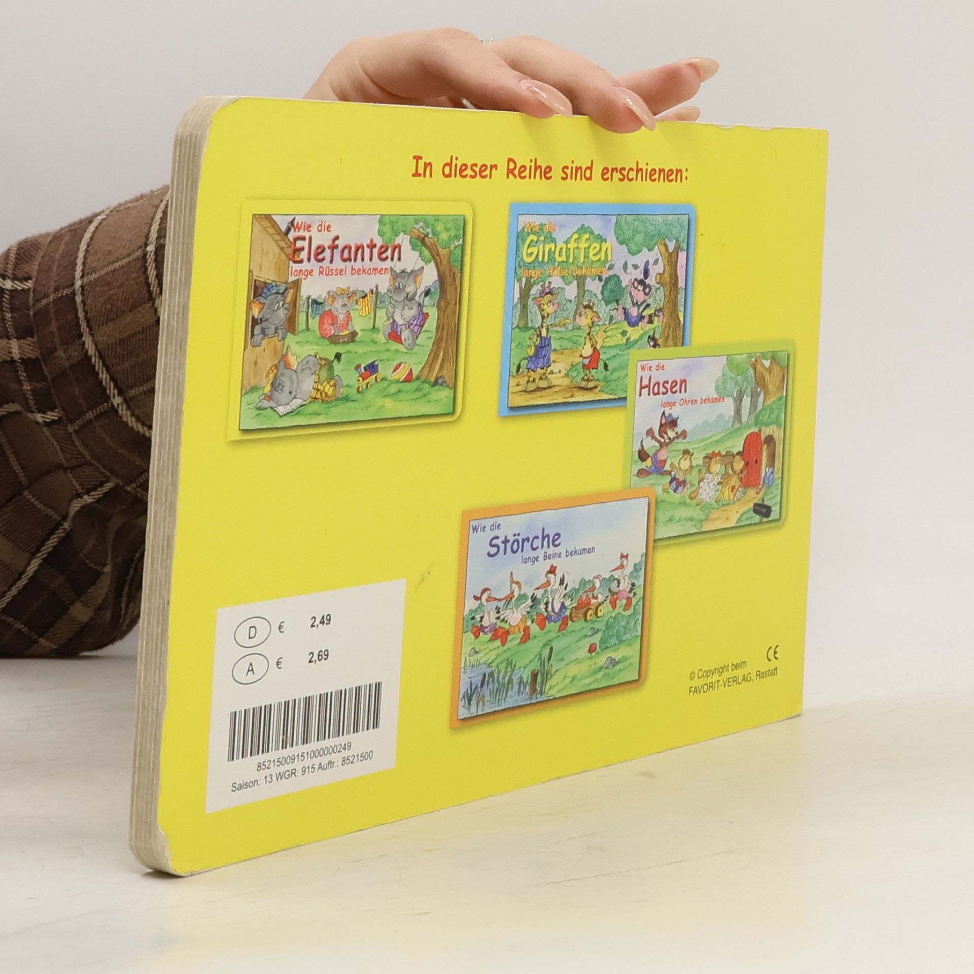 Autorenkollektiv Wie die Elefanten lange Rüssel bekamen