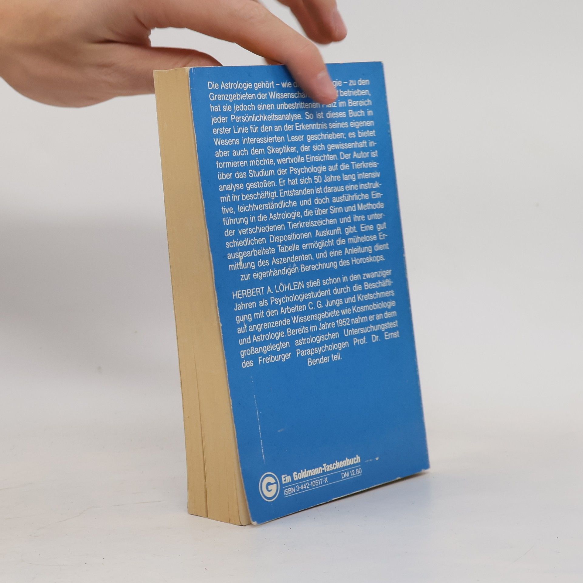 Herbert Andreas Löhlein Handbuch der Astrologie