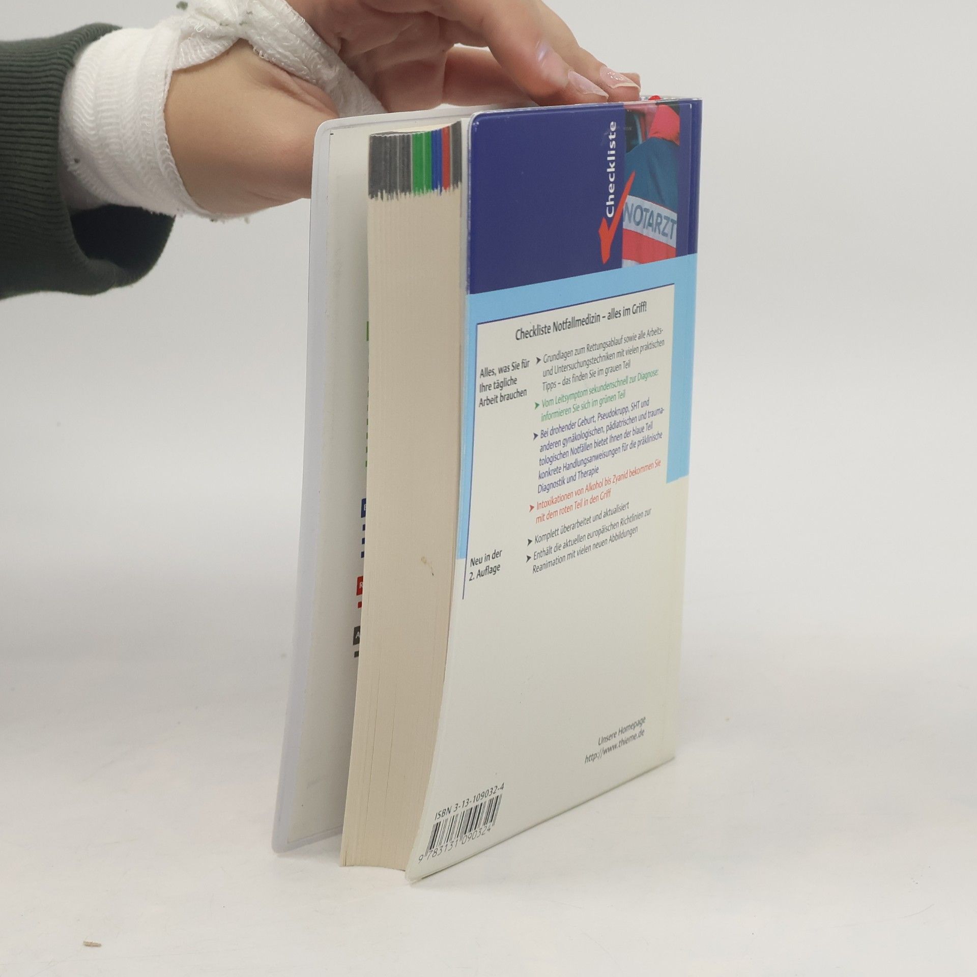 Thomas Ziegenfuß Checkliste Notfallmedizin