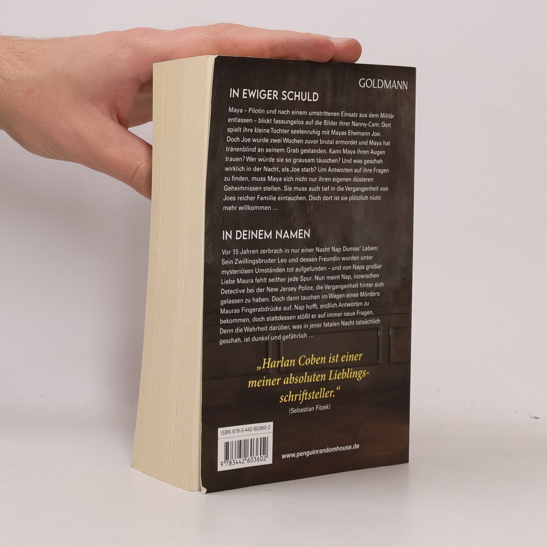 Harlan Coben In Ewiger Schuld in Deinem Namen
